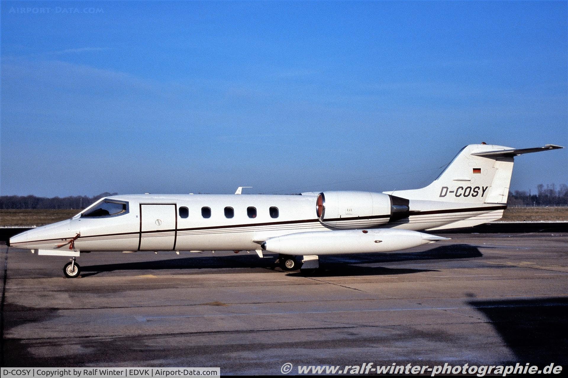 D-COSY, 1978 Gates Learjet 35A C/N 204, Learjet 35A - Holstenflug - 35-204 - D-COSY - 2000 - EDKV