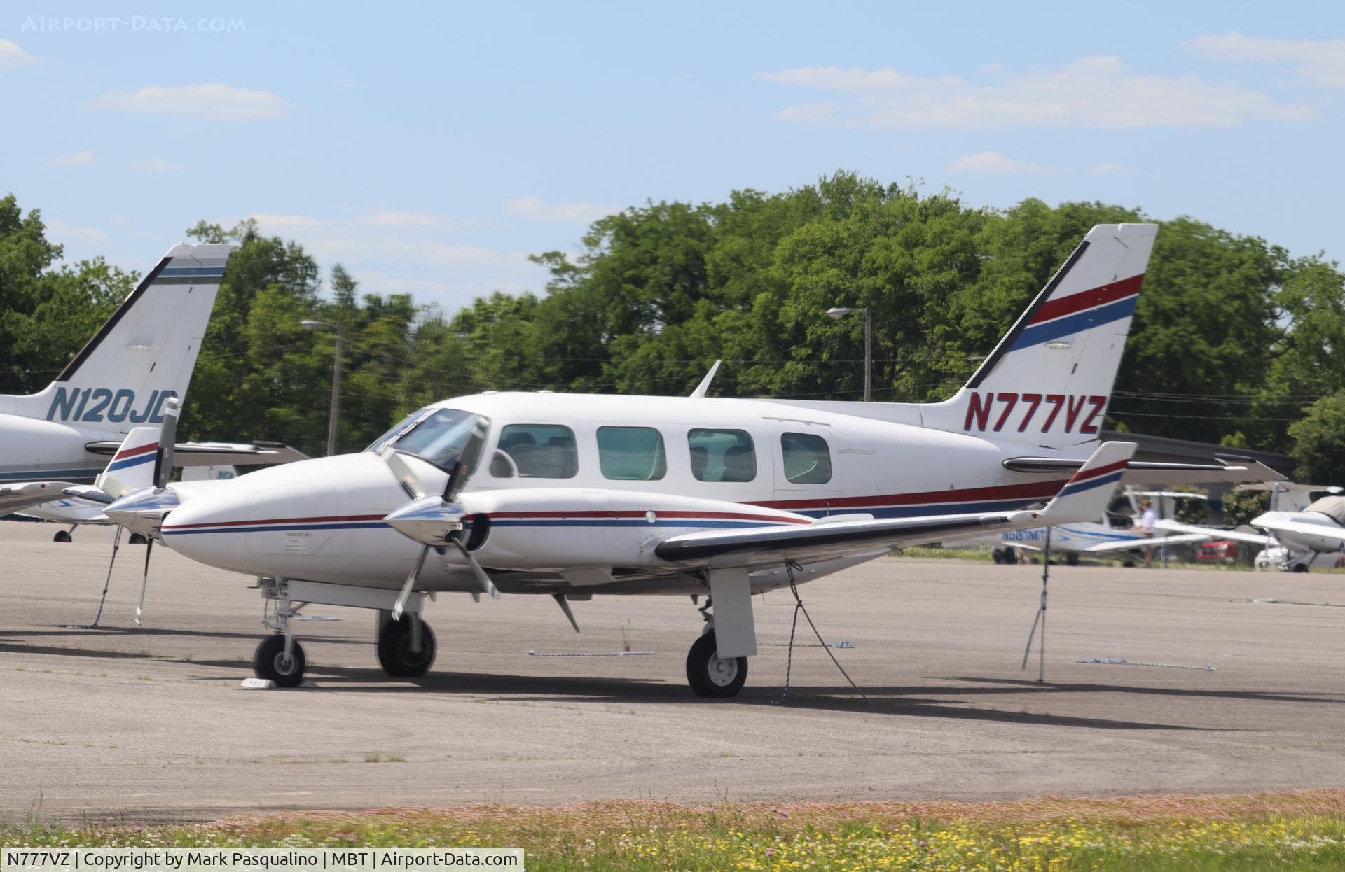 N777VZ, 1981 Piper PA-31-325 Navajo C/R C/N 31-8212012, Piper PA-31-325