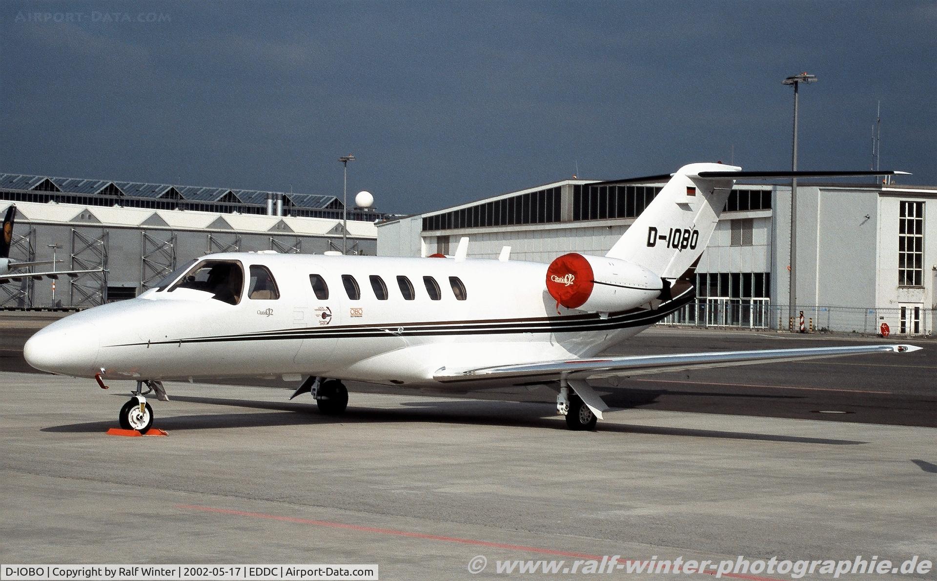 D-IOBO, 2006 Cessna 525A CitationJet CJ2+ C/N 525A-0322, Cessna 525A CitationJet CJ2 - OBO Jet Charter GMBH - 525A0032 - D-IOBO - 2002 - DRS