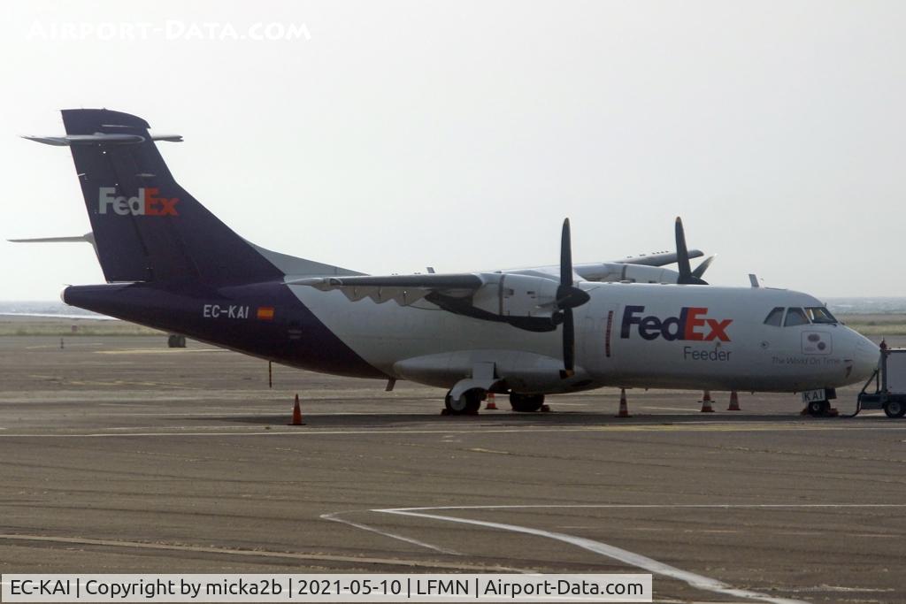 EC-KAI, 1989 ATR 42-300 C/N 141, Parked. Scrapped in may 2022.