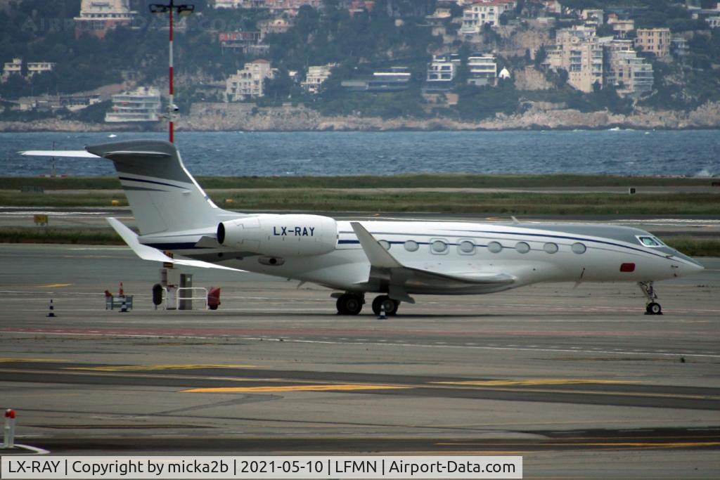 LX-RAY, 2019 Gulfstream G-VI (G650ER) C/N 6417, Parked