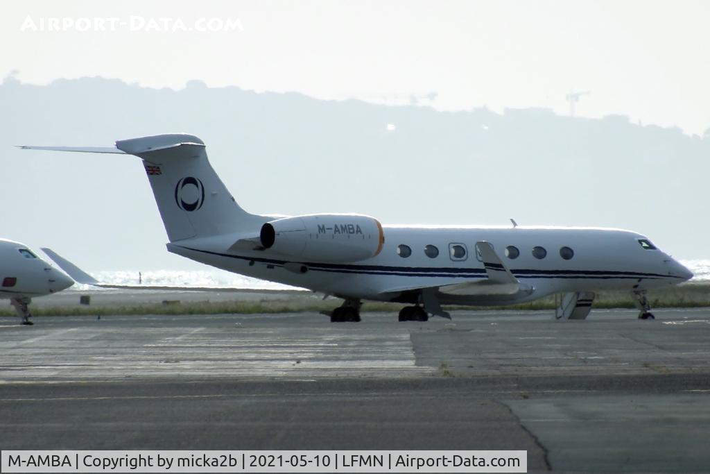 M-AMBA, Gulfstream G600 C/N 73016, Parked