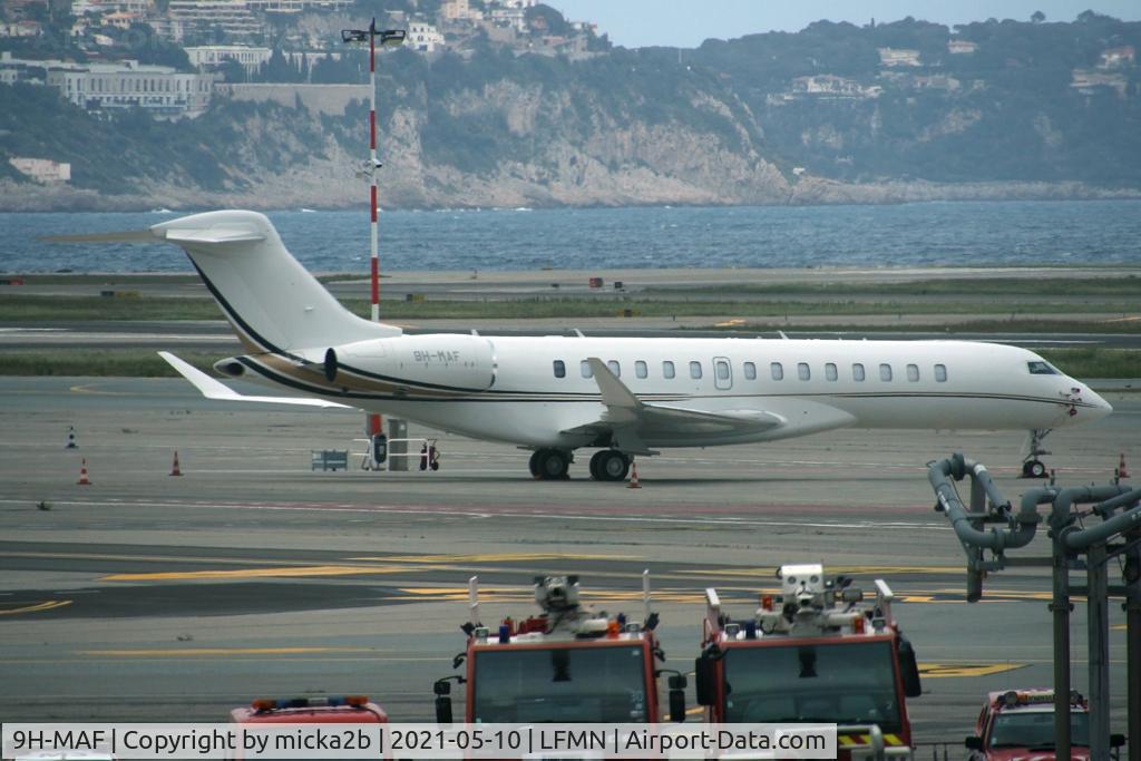 9H-MAF, 2019 Bombardier BD-700-2A12 Global 7500 C/N 70014, Parked