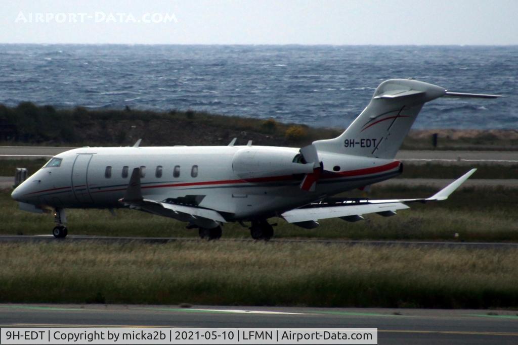 9H-EDT, 2016 Bombardier Challenger 350 (BD-100-1A10) C/N 20650, Landing