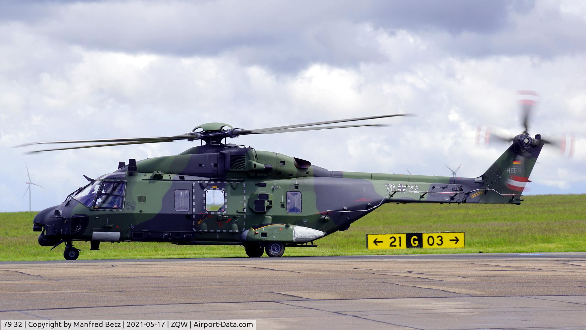 79 32, 2018 NHI NH-90 TTH Caiman C/N TGEE0032, Tankstopp
