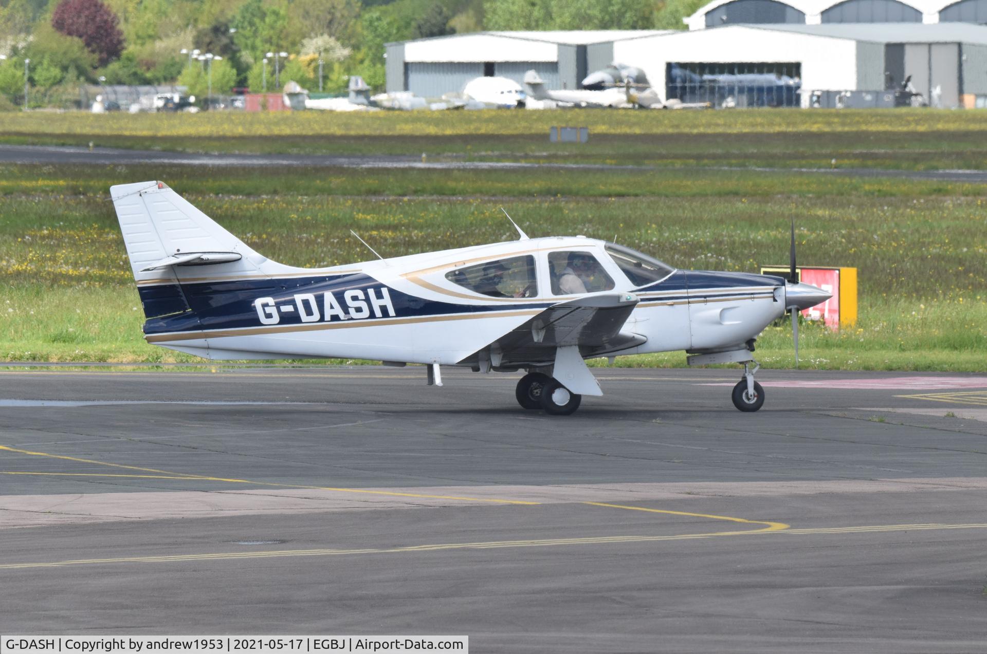 G-DASH, 1975 Rockwell International 112 Commander C/N 237, G-DASH at Gloucestershire Airport.