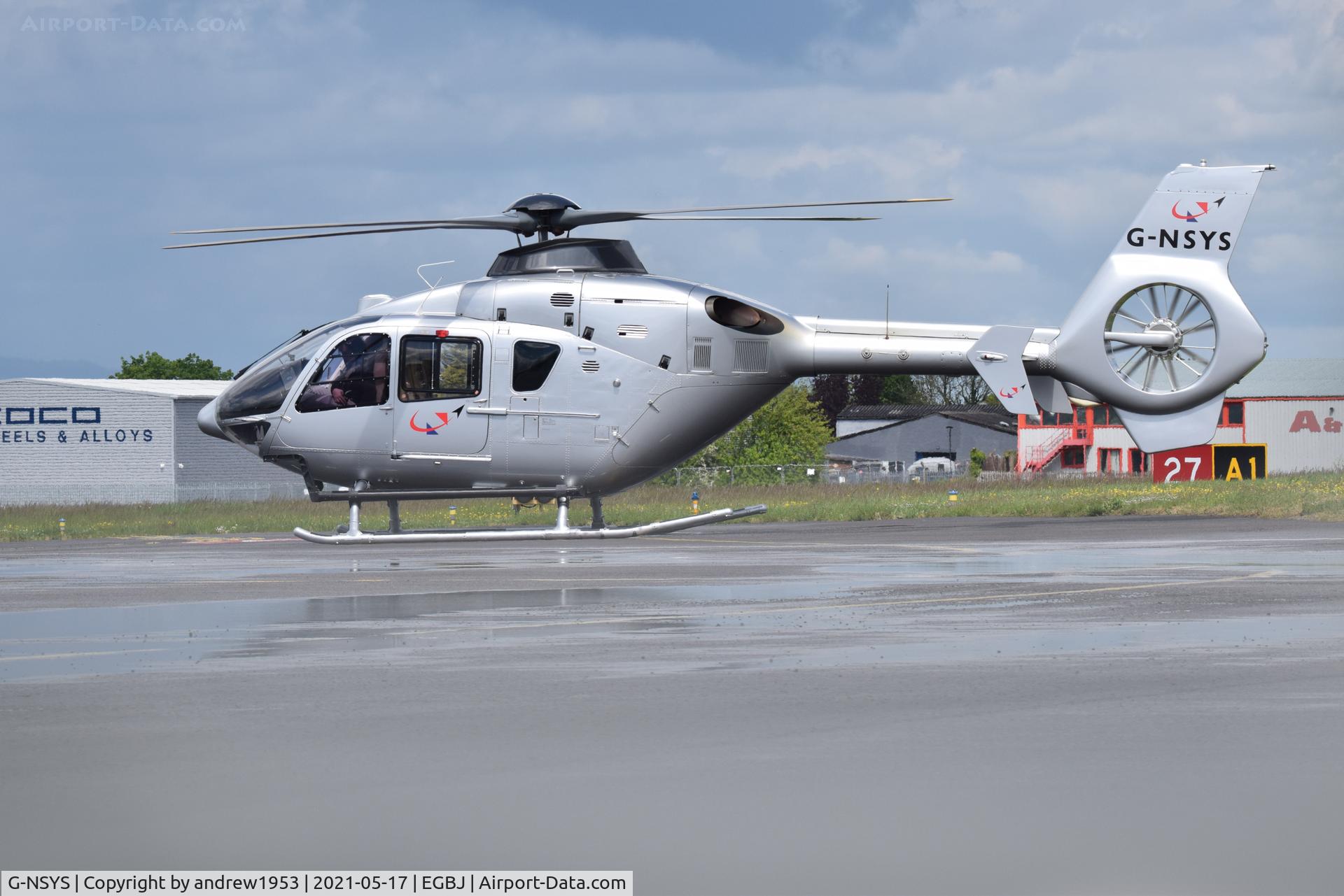 G-NSYS, 1999 Eurocopter EC-135T-1 C/N 0115, G-NSYS at Gloucestershire Airport.