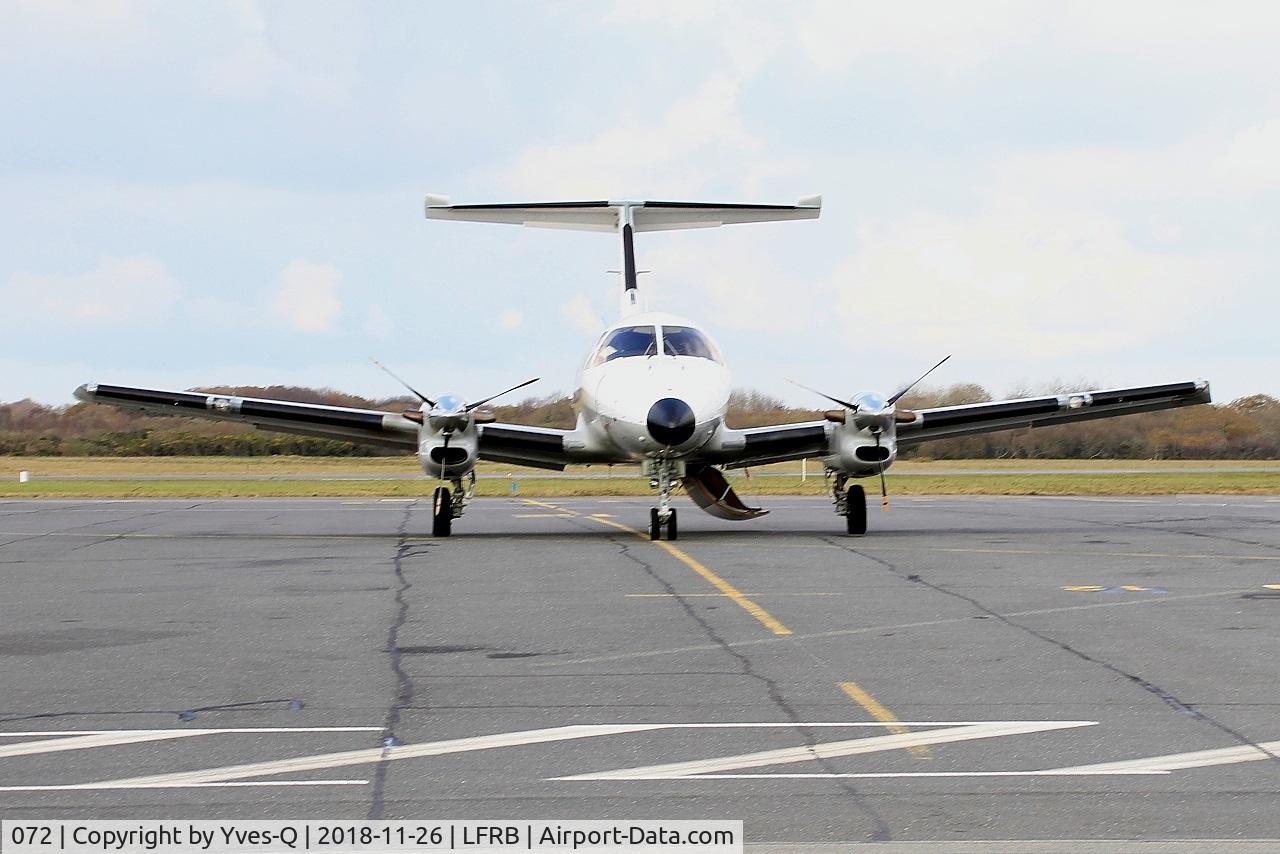 072, Embraer EMB-121AA Xingu C/N 121072, Embraer EMB-121AA Xingu, Parked, Brest-Bretagne Airport (LFRB-BES)