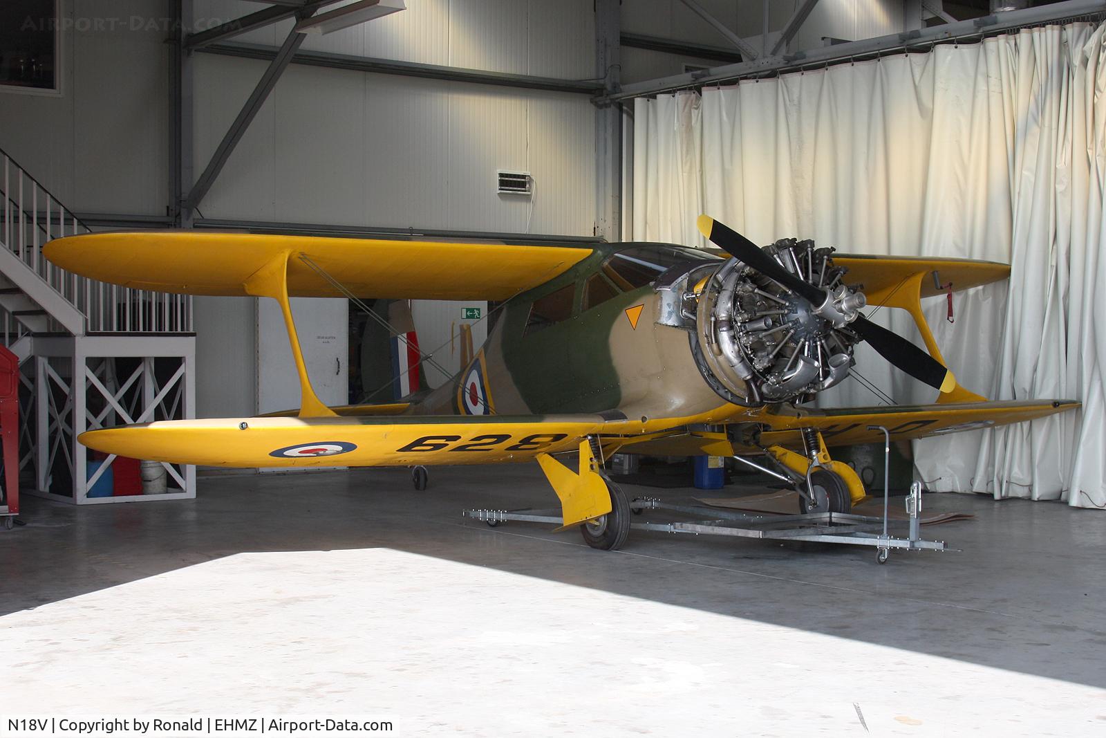 N18V, 1944 Beech D17S Staggerwing C/N 6869, at ehmz