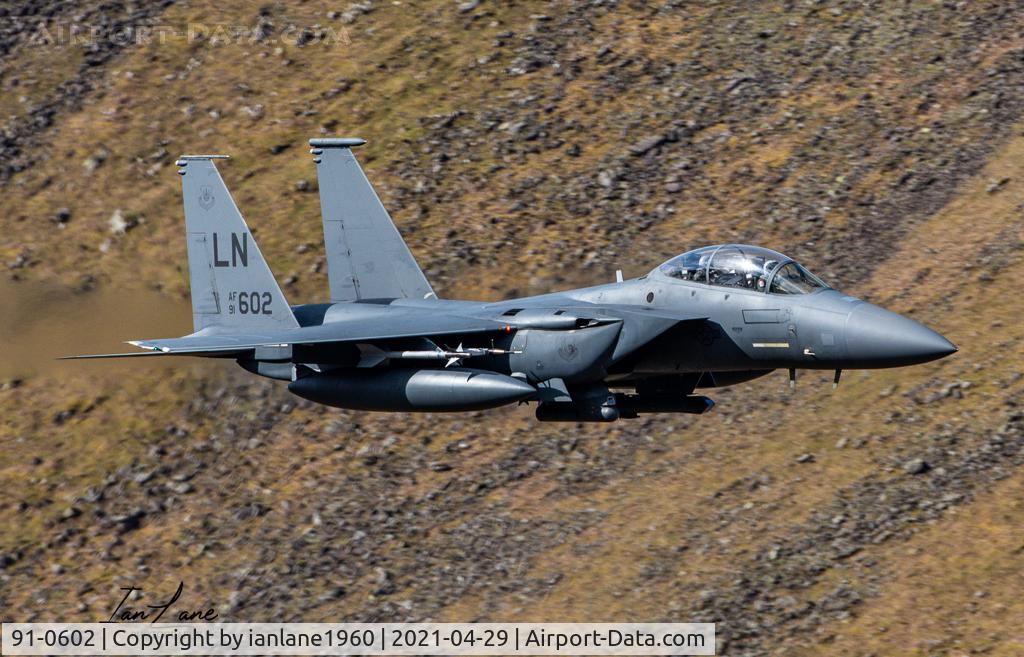 91-0602, 1991 McDonnell Douglas F-15E Strike Eagle C/N 1245/E203, LFA17