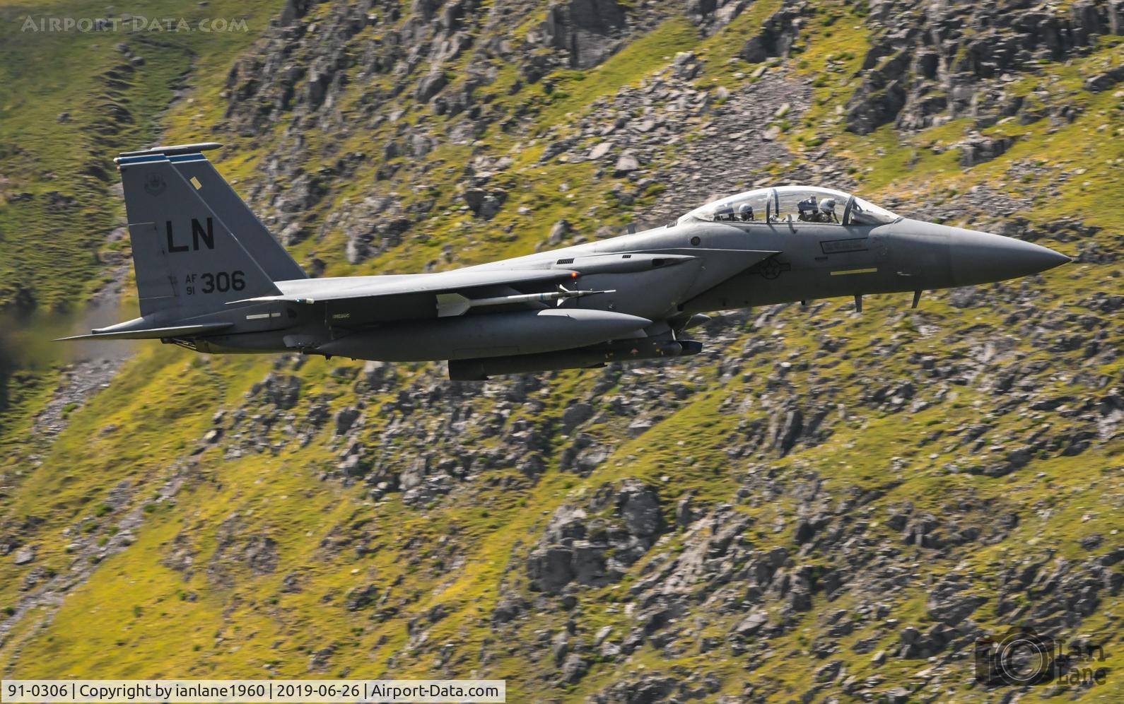 91-0306, 1991 McDonnell Douglas F-15E Strike Eagle C/N 1213/E171, LFA17