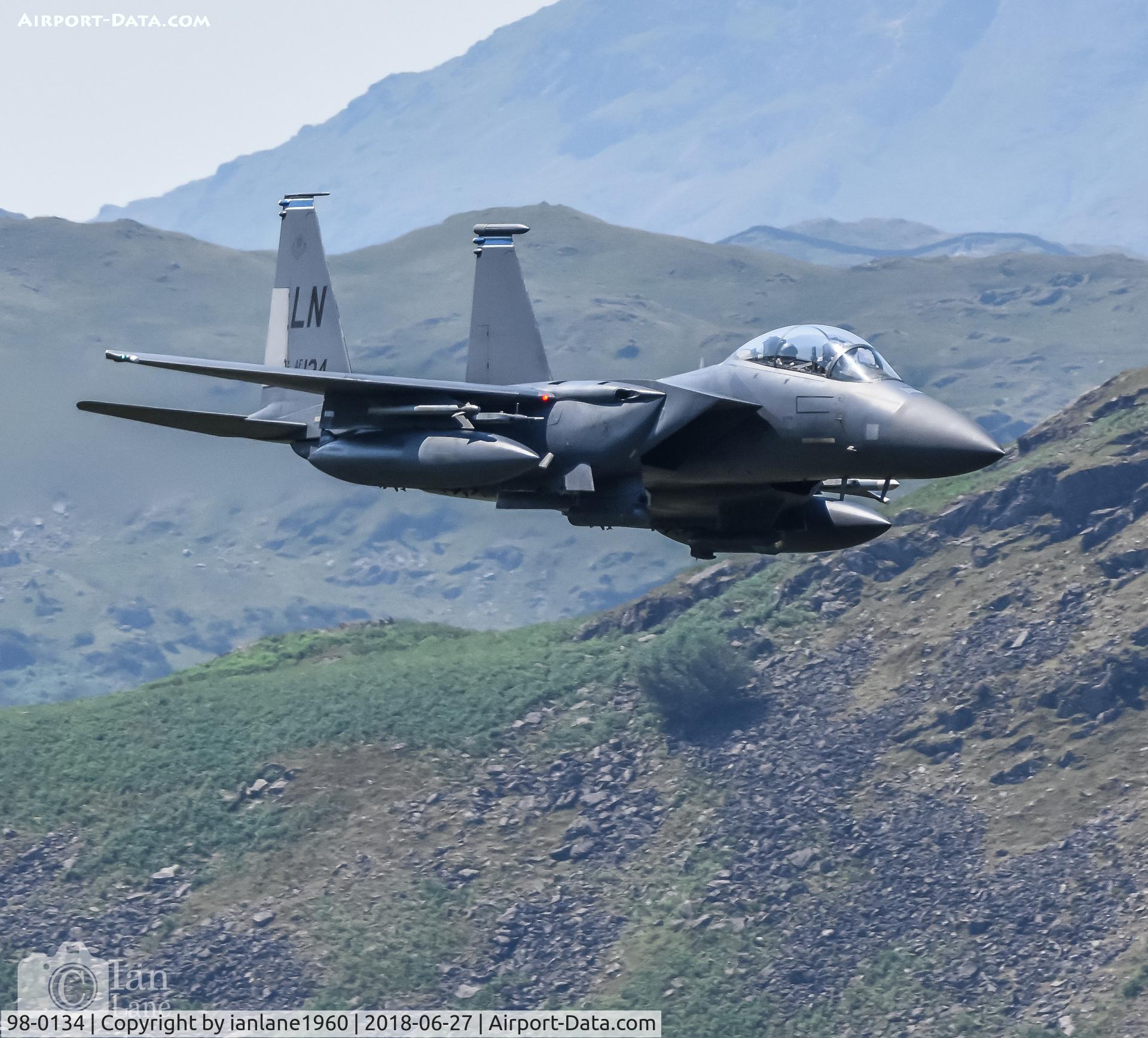 98-0134, 1998 McDonnell Douglas F-15E Strike Eagle C/N 1364/E225, LFA17