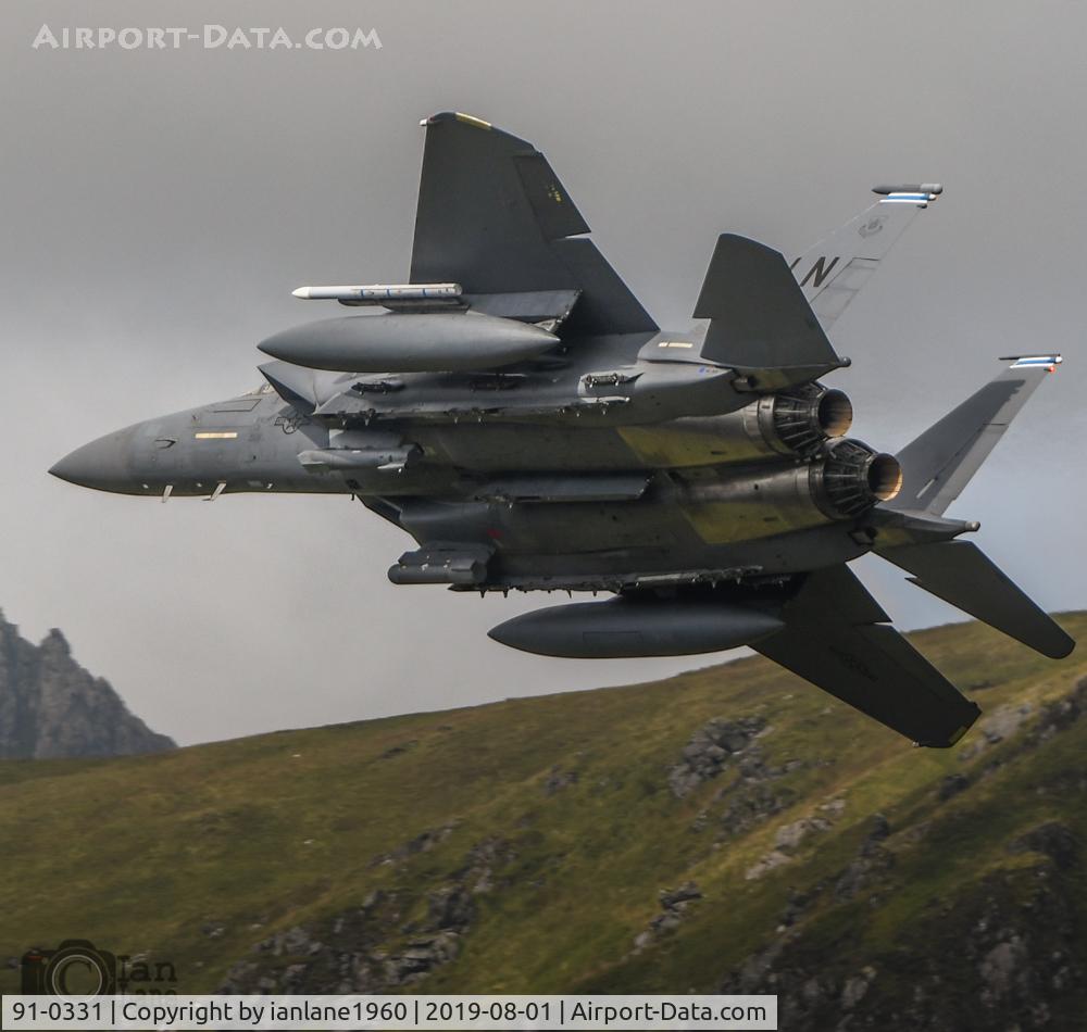 91-0331, 1991 McDonnell Douglas F-15E Strike Eagle C/N 1238/E196, LFA07