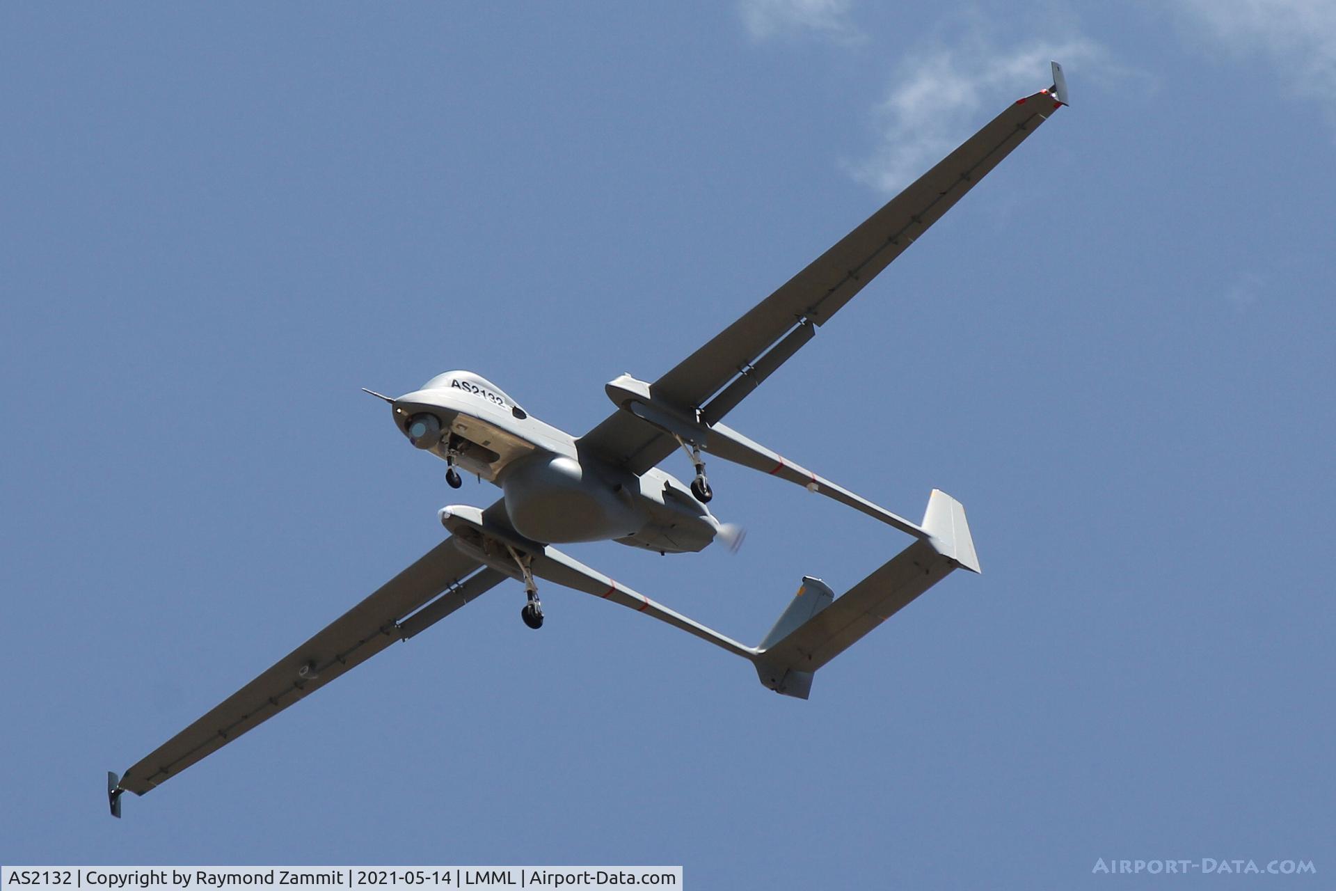 AS2132, Israel Aerospace Industries Heron Shoval C/N 571, IAI Heron Shoval AS2132 Armed Forces of Malta