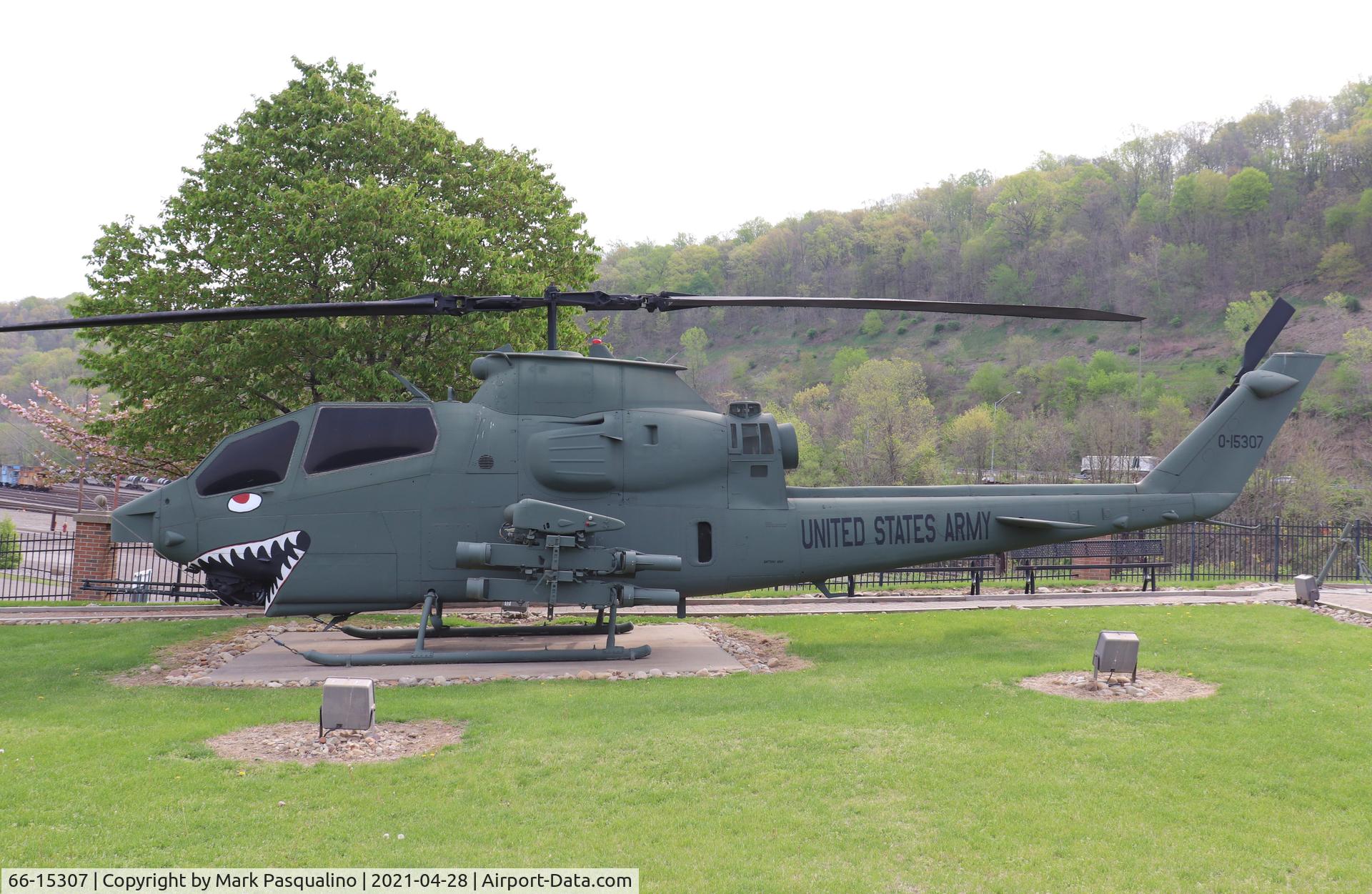 66-15307, 1966 Bell AH-1F Cobra C/N 20063, Bell AH-1F Cobra  Located at Veterans Memorial Park in Weirton West Virginia