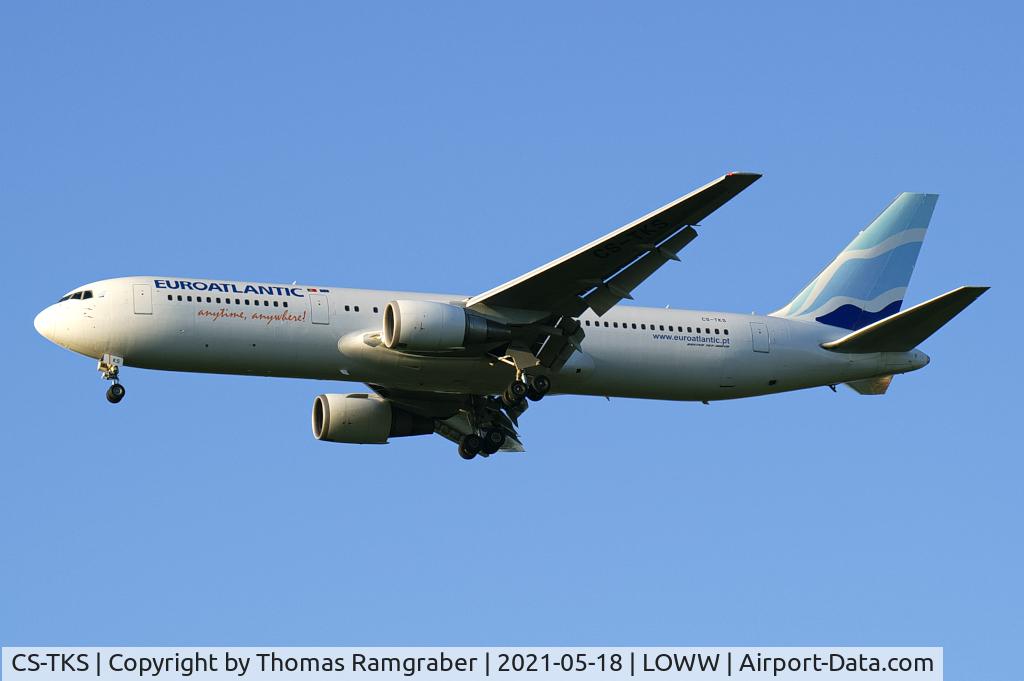 CS-TKS, 2001 Boeing 767-36N/ER C/N 30841, Euroatlantic Airways Boeing 767-300ER