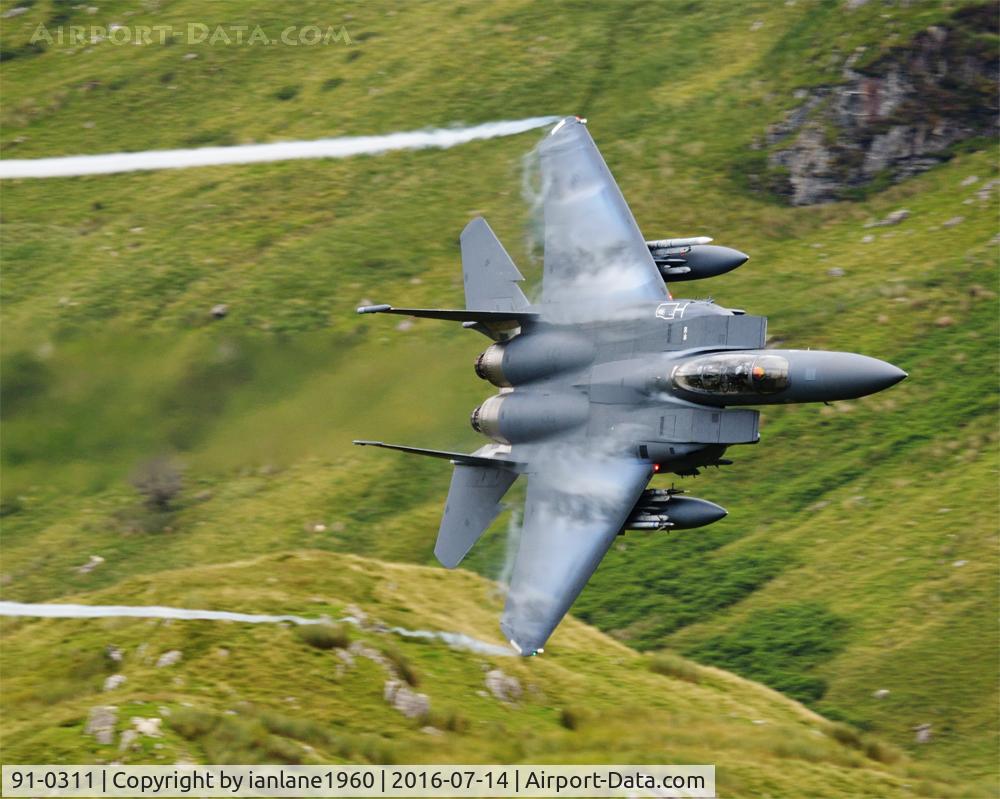 91-0311, 1991 McDonnell Douglas F-15E Strike Eagle C/N 1218/E176, LFA07