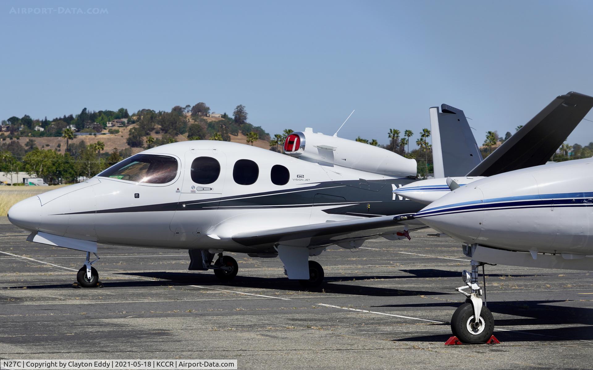 N27C, 2019 Cirrus SF50 Vision C/N 0164, Buchanan Field Concord California 2021.