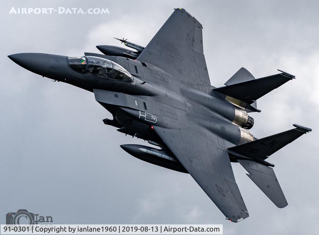 91-0301, 1991 McDonnell Douglas F-15E Strike Eagle C/N 1208/E166, LFA07