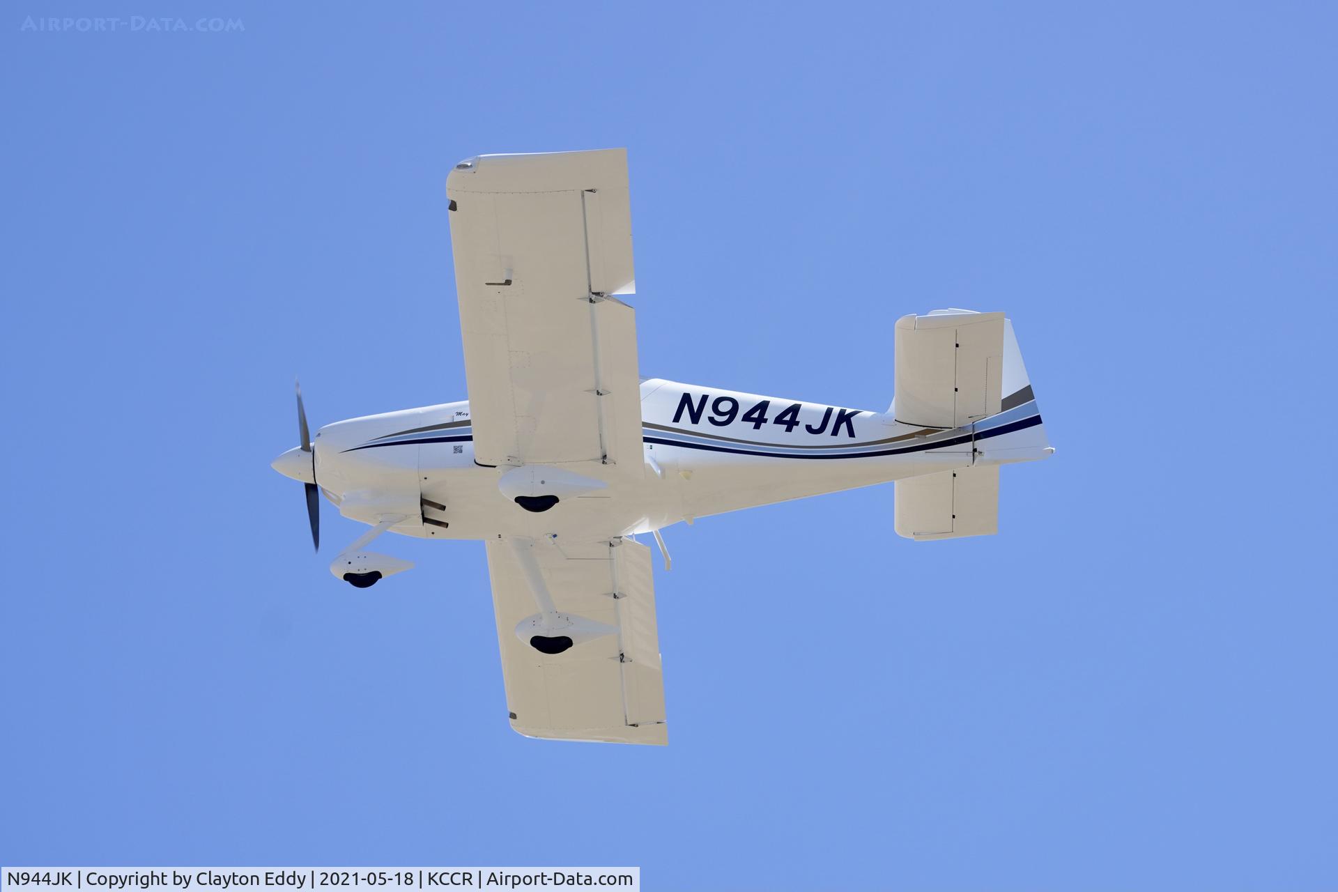 N944JK, 2007 Vans RV-9A C/N 001, This aircraft flew around the world 2018. Buchanan Field Concord California 2021.