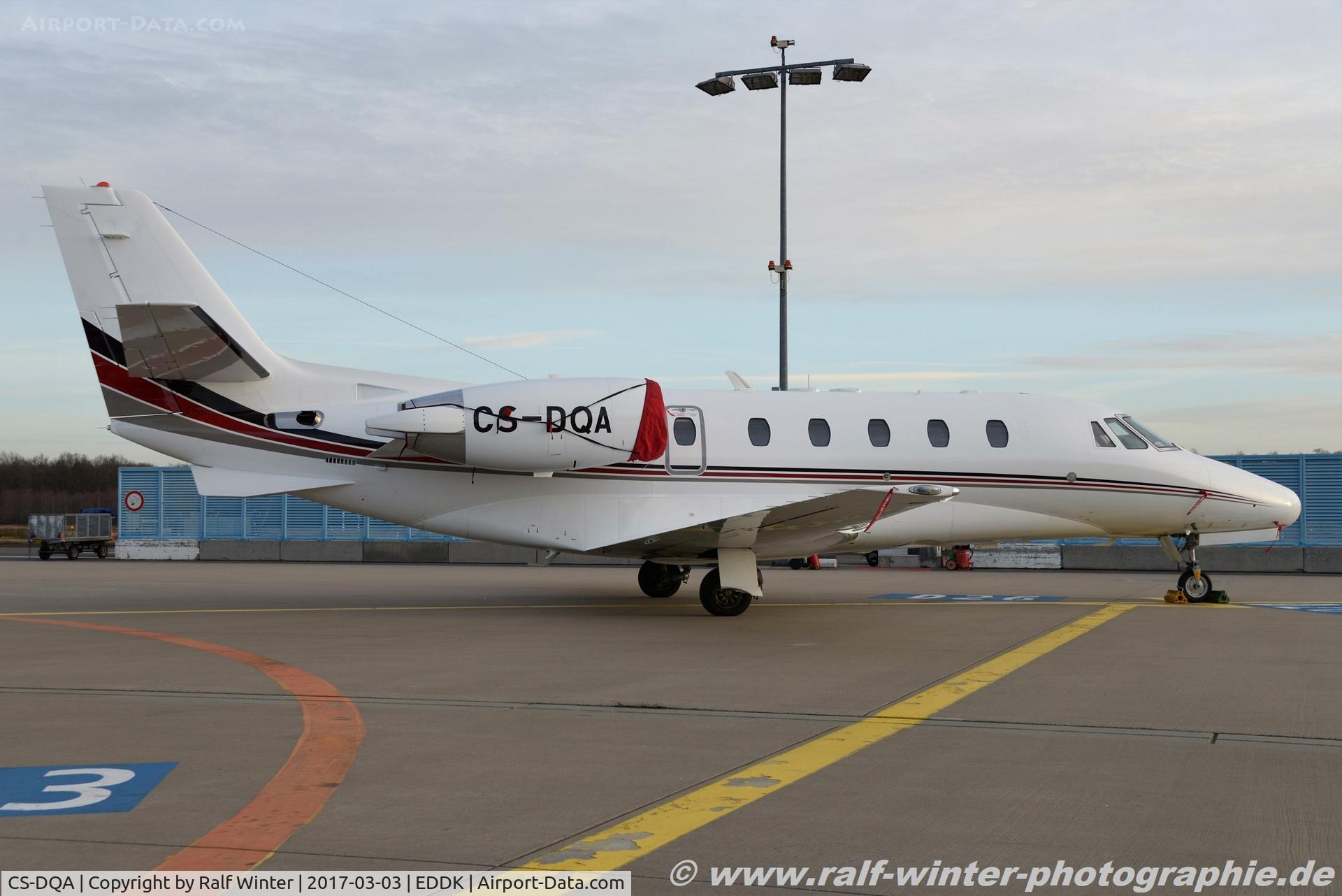 CS-DQA, 2008 Cessna 560XL Citation XLS C/N 560-5798, Cessna 560XL Citation XLS - NJE NetJets Transportes Aereos - 560-5798 - CS-DQA - 03.03.2017 - CGN