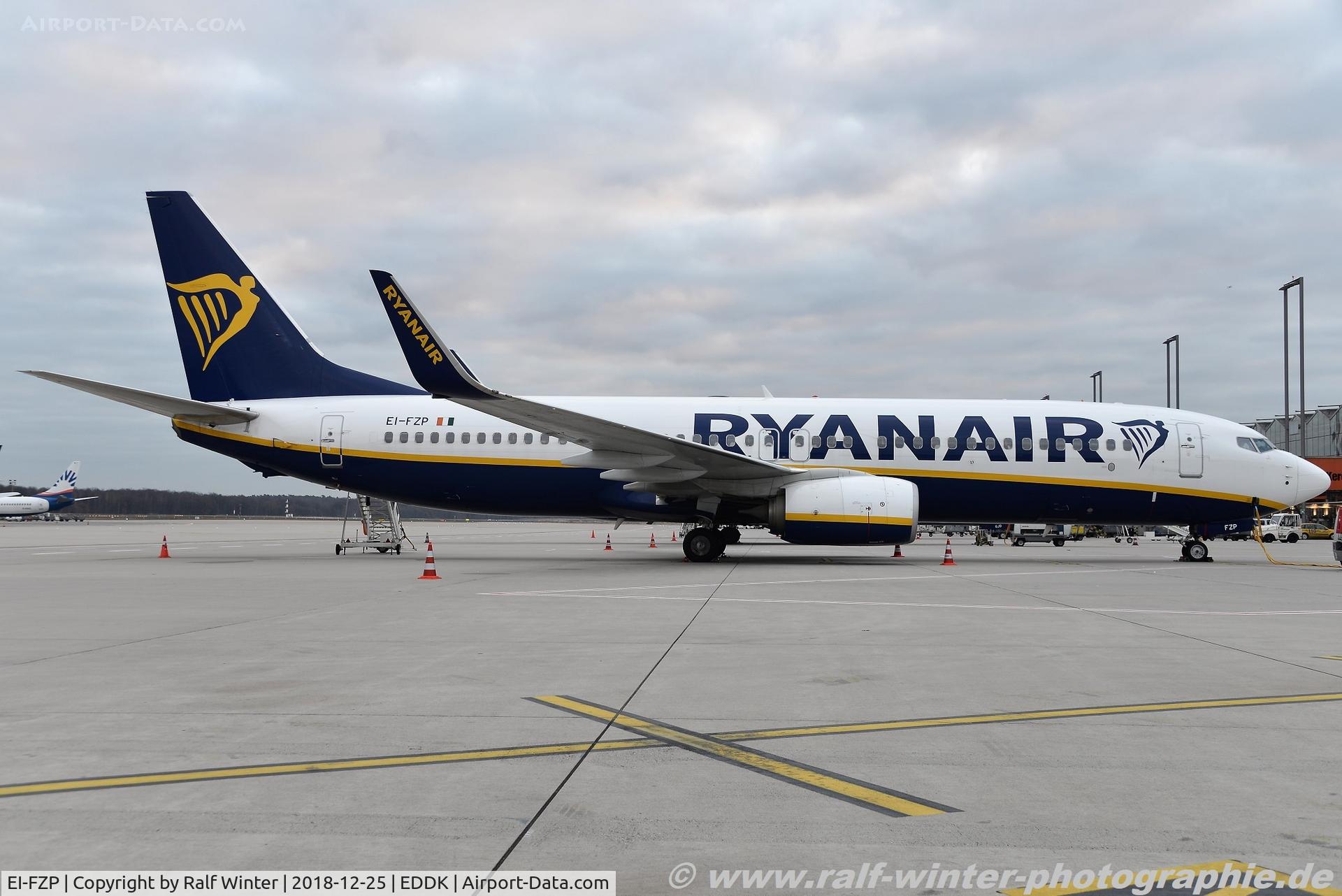 EI-FZP, 2017 Boeing 737-8AS C/N 44790, Boeing 737-8AS(W) - FR RYR Ryanair - 44790 - EI-FZP - 25.12.2018 - CGN