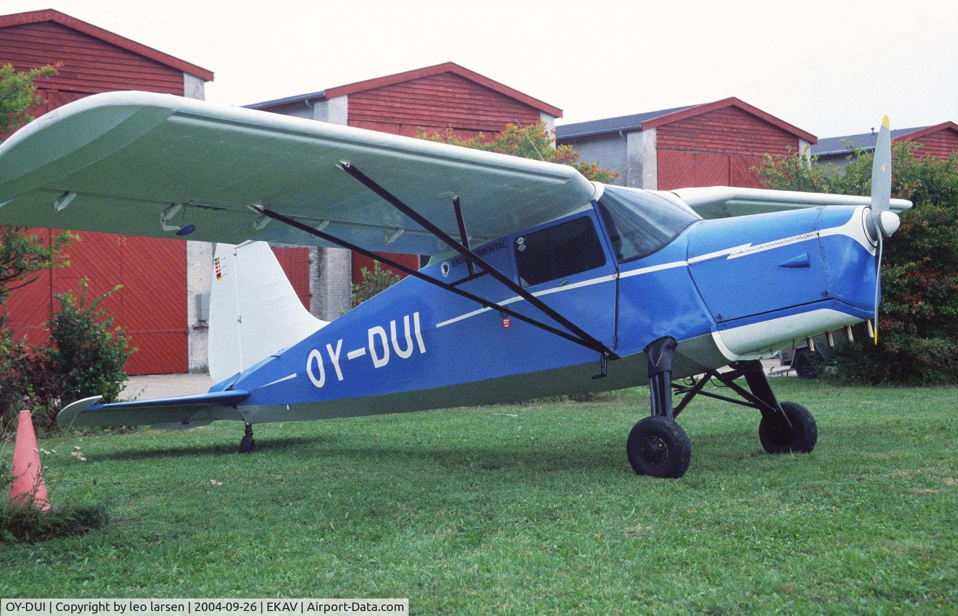 OY-DUI, 1946 SAI KZ III U-2 C/N 103, Avedøre 26.9.2004
