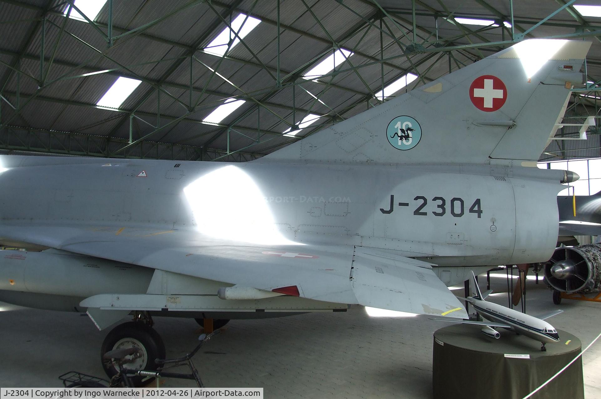 J-2304, Dassault (F+W Emmen) Mirage IIIS C/N 17-26-101/994, Dassault (F+W Emmen) Mirage III S at the Musée Européen de l'Aviation de Chasse, Montelimar Ancone airfield