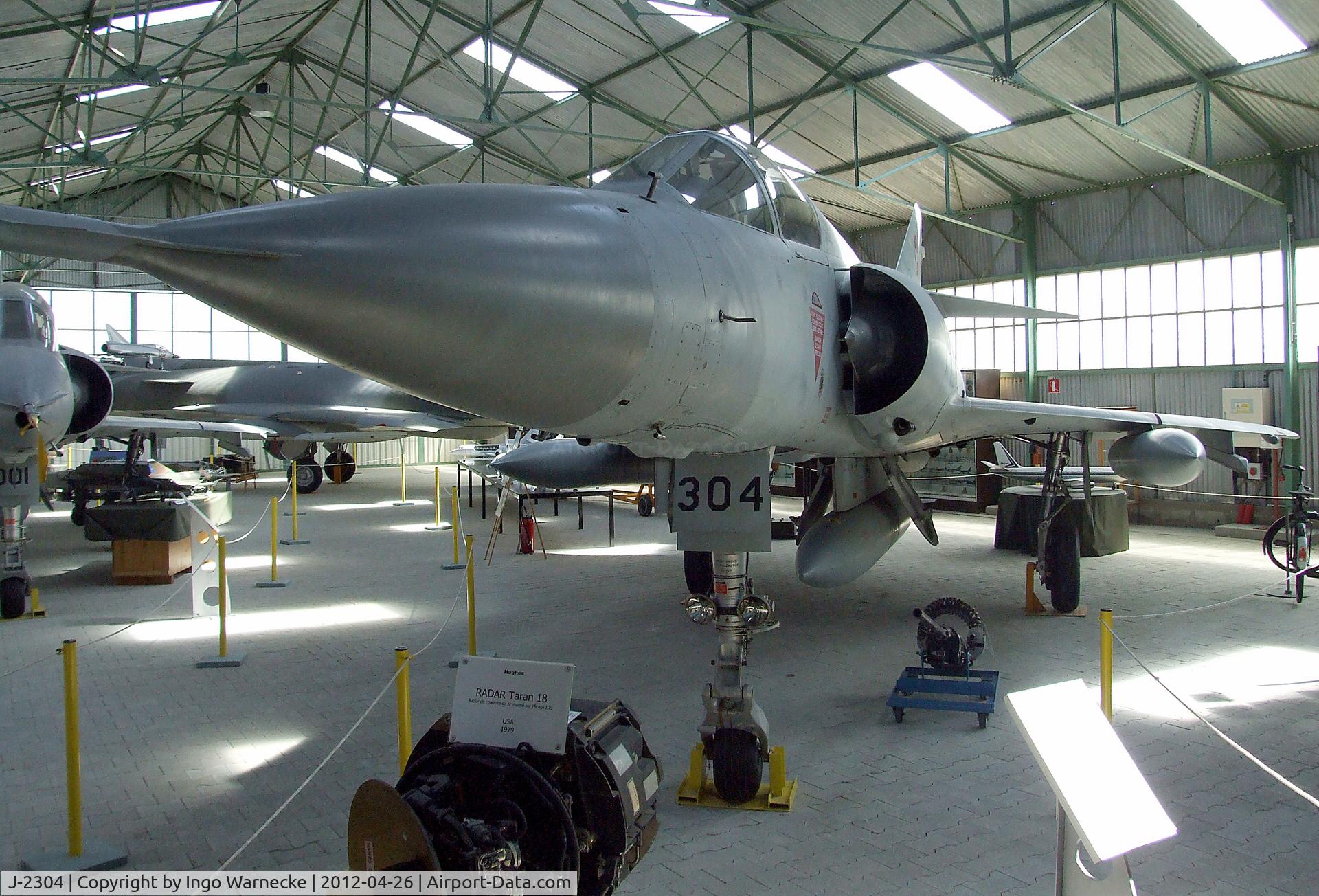 J-2304, Dassault (F+W Emmen) Mirage IIIS C/N 17-26-101/994, Dassault (F+W Emmen) Mirage III S at the Musée Européen de l'Aviation de Chasse, Montelimar Ancone airfield
