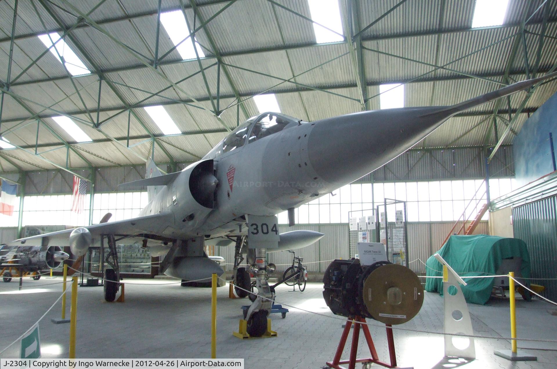 J-2304, Dassault (F+W Emmen) Mirage IIIS C/N 17-26-101/994, Dassault (F+W Emmen) Mirage III S at the Musée Européen de l'Aviation de Chasse, Montelimar Ancone airfield