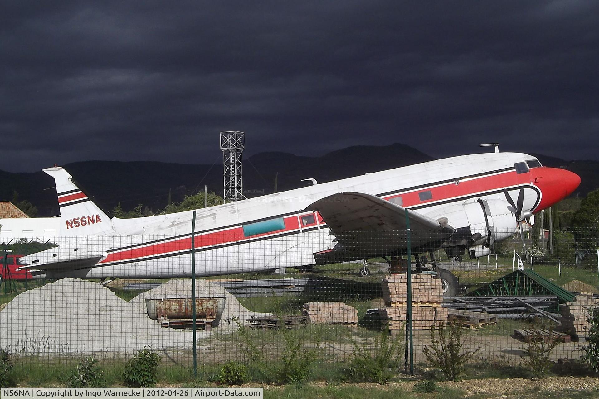 N56NA, 1942 Douglas DC-3A-S1C3G C/N 4979, Douglas DC-3A at the Musée Européen de l'Aviation de Chasse, Montelimar Ancone airfield