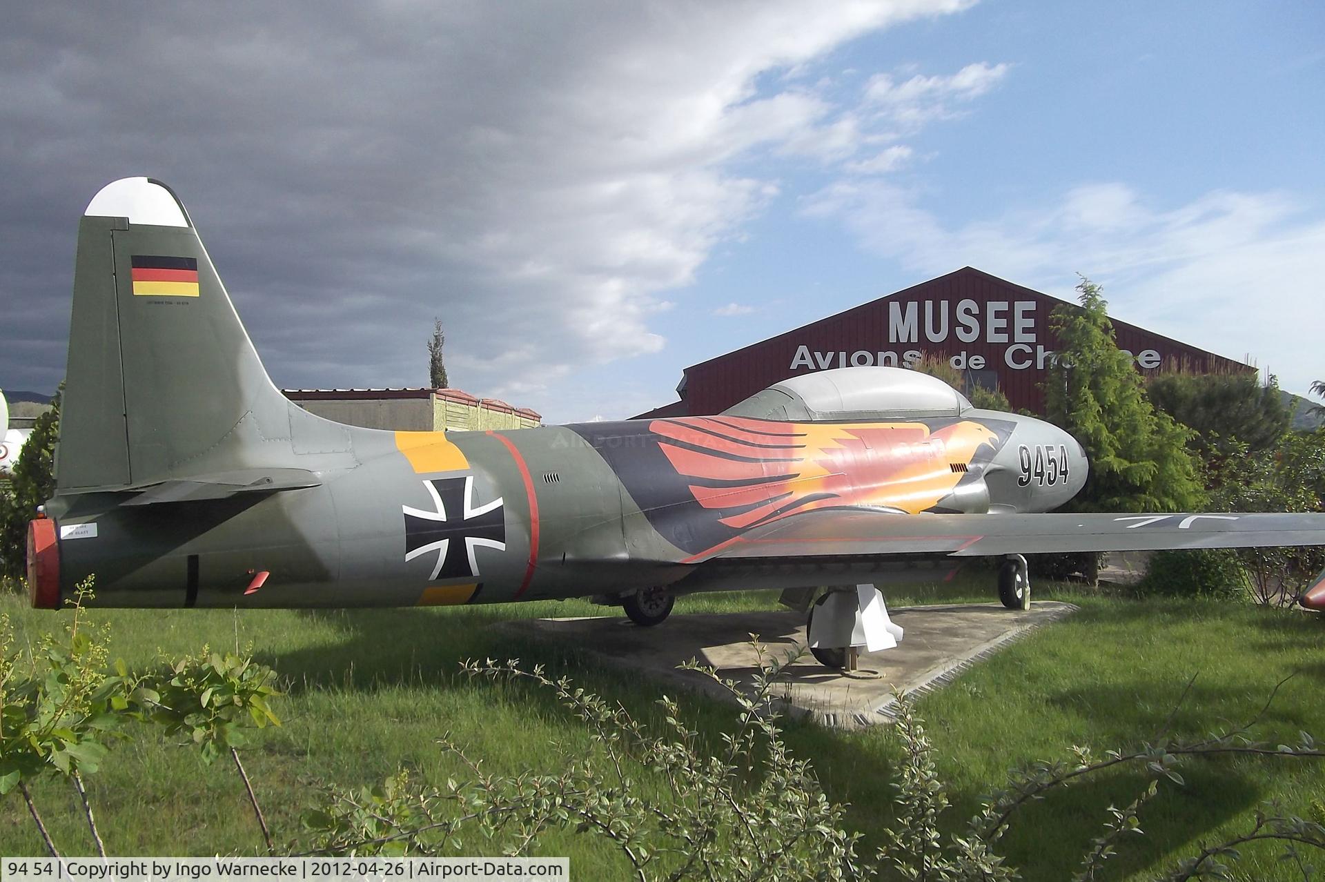94 54, 1953 Lockheed T-33A Shooting Star C/N 580-9117, Lockheed T-33A at the Musée Européen de l'Aviation de Chasse, Montelimar Ancone airfield