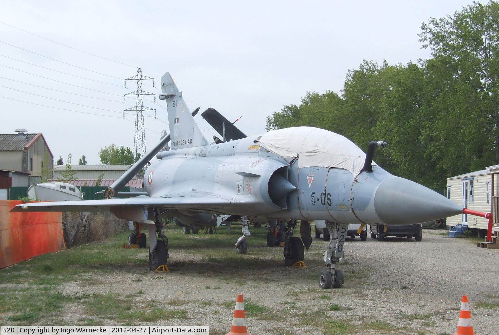 520, Dassault Mirage 2000B C/N 247, Dassault Mirage 2000B at the Musee Aeronautique, Orange