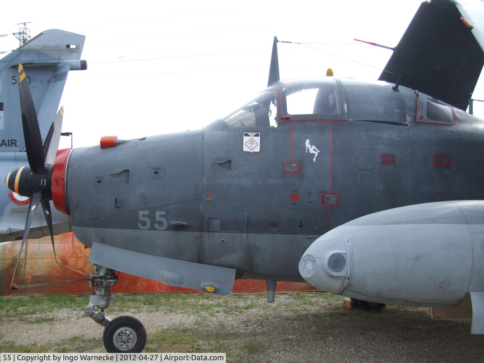55, Breguet Br.1050 Alize C/N 55, Breguet Br.1050 Alize at the Musee Aeronautique, Orange