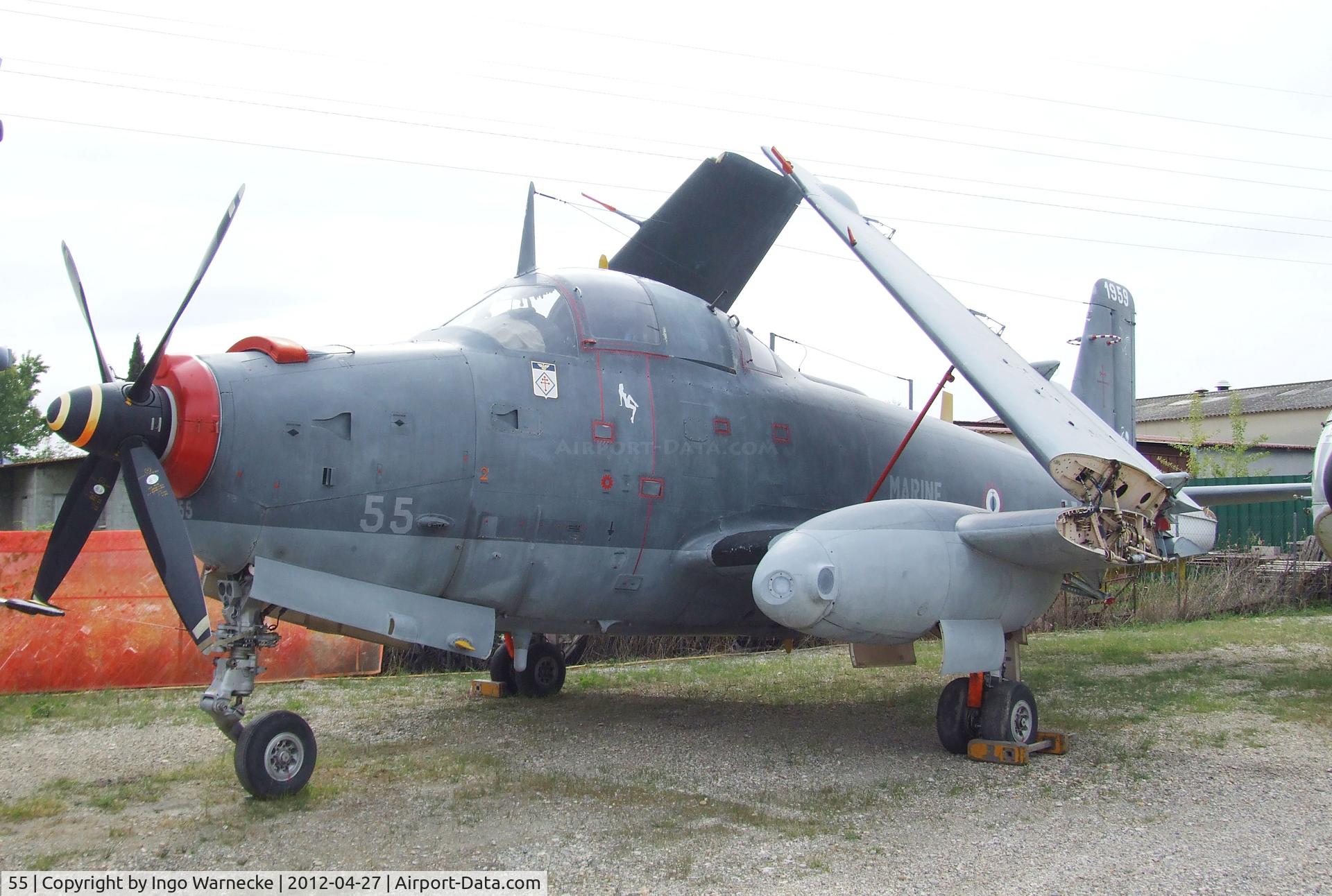 55, Breguet Br.1050 Alize C/N 55, Breguet Br.1050 Alize at the Musee Aeronautique, Orange