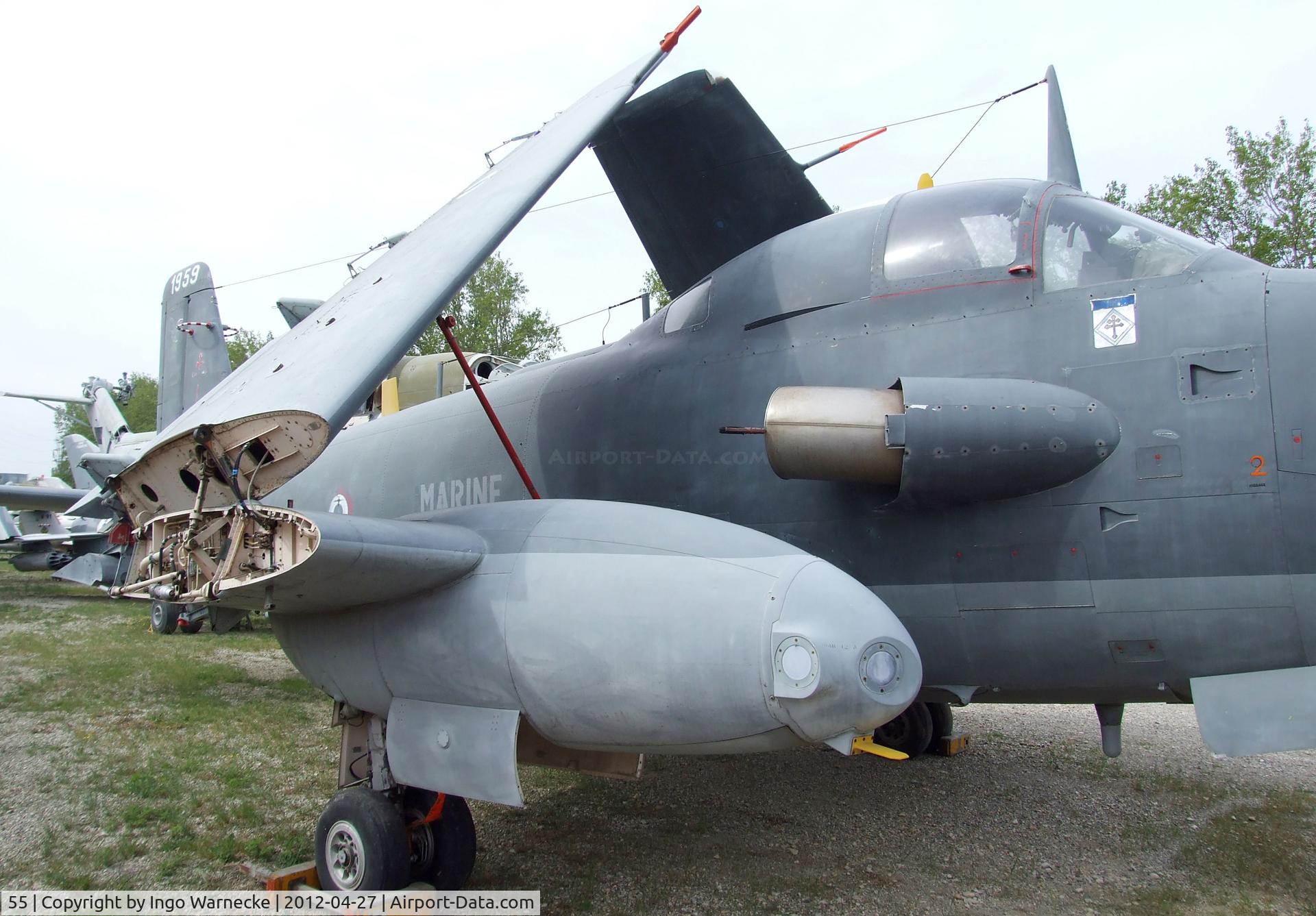 55, Breguet Br.1050 Alize C/N 55, Breguet Br.1050 Alize at the Musee Aeronautique, Orange