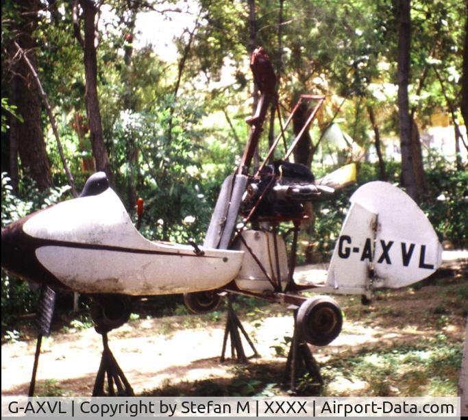G-AXVL, Campbell Cricket C/N CA-328, Seen in Damaskus, Syria, in the year 1992