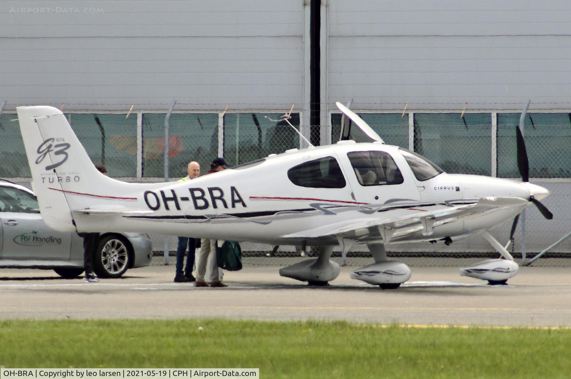 OH-BRA, Cirrus SR-22 G3 GTS  Turbo C/N 2616, Copenhagen 19.5.2021