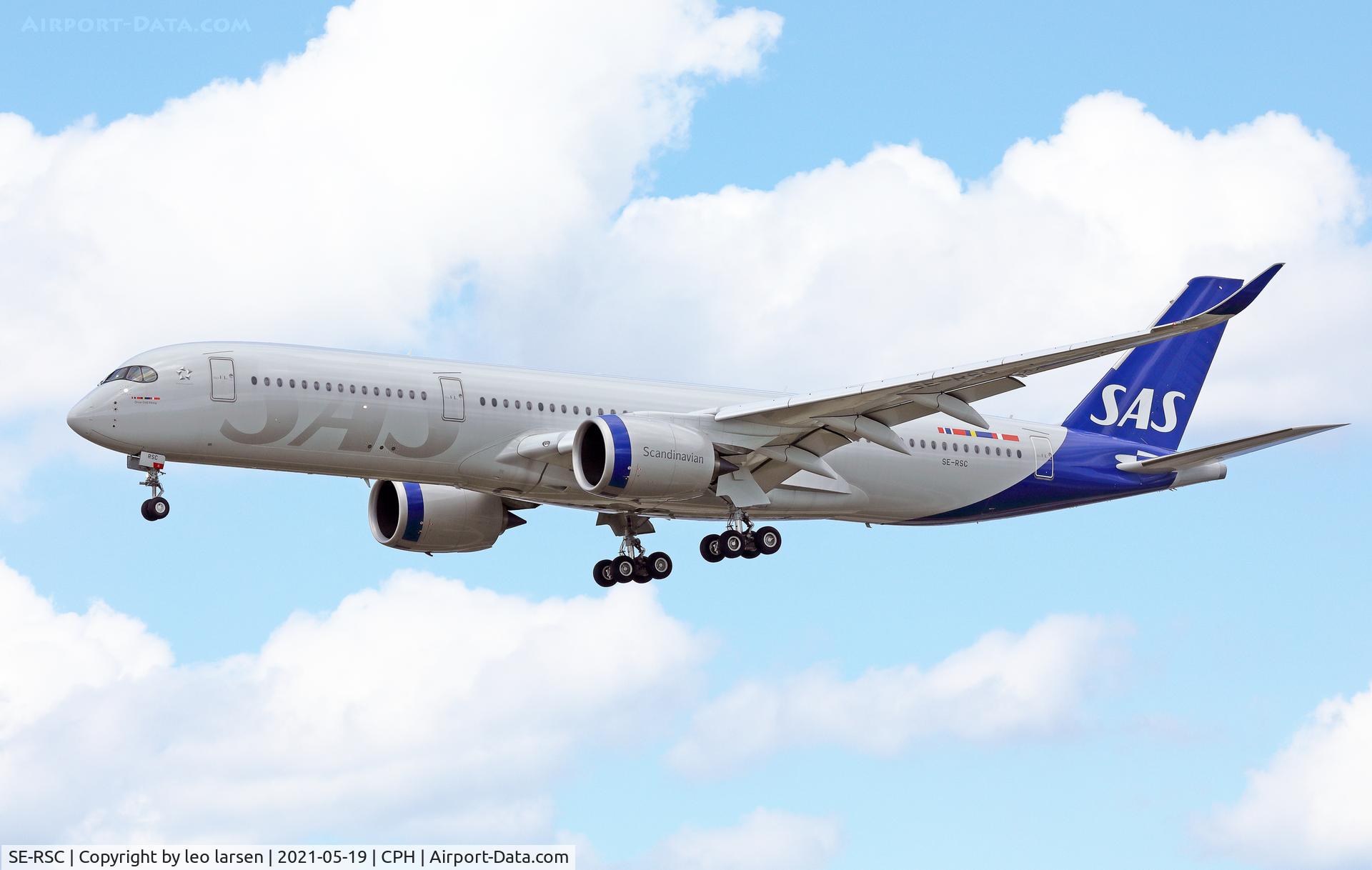 SE-RSC, 2020 Airbus A350-941 C/N 391, Copenhagen 19.5.2021