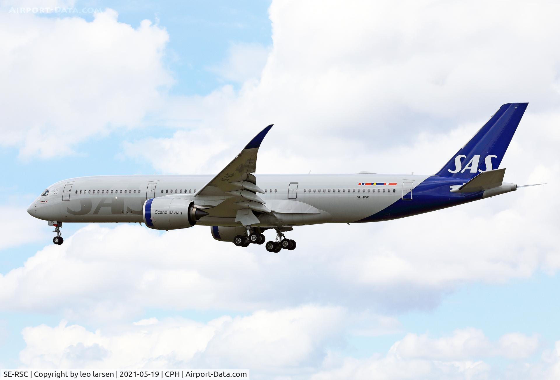 SE-RSC, 2020 Airbus A350-941 C/N 391, Copenhagen 19.5.2021