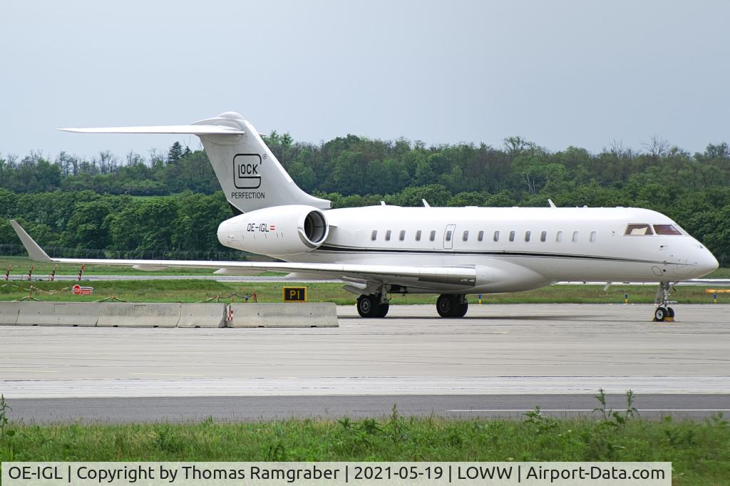 OE-IGL, 2015 Bombardier Global 6000 C/N 9672, Glock Bombardier Global 6000