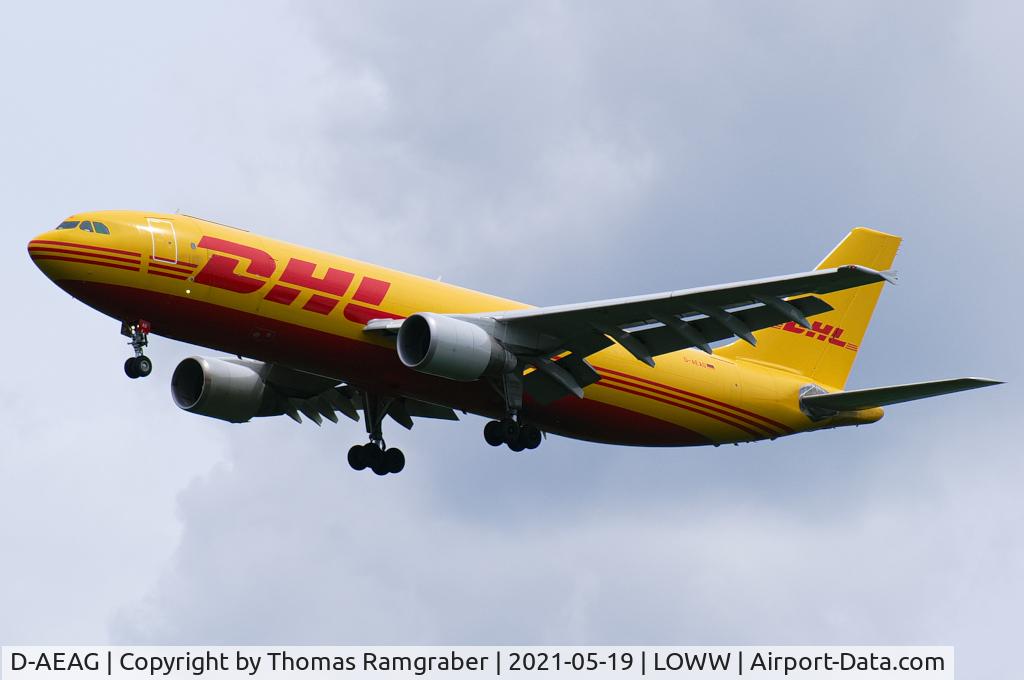 D-AEAG, 1991 Airbus A300B4-622R(F) C/N 621, DHL Airbus A300-600R(F)