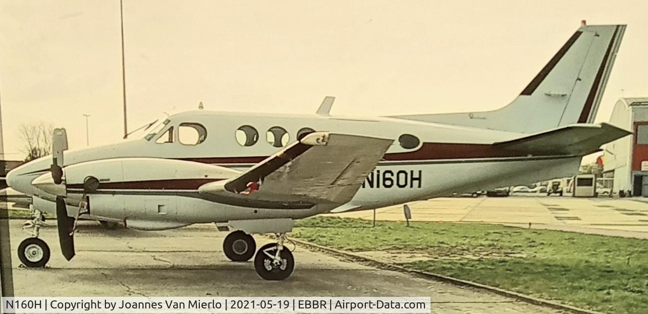 N160H, Beechcraft C90 C/N 00000000, Scan from slide