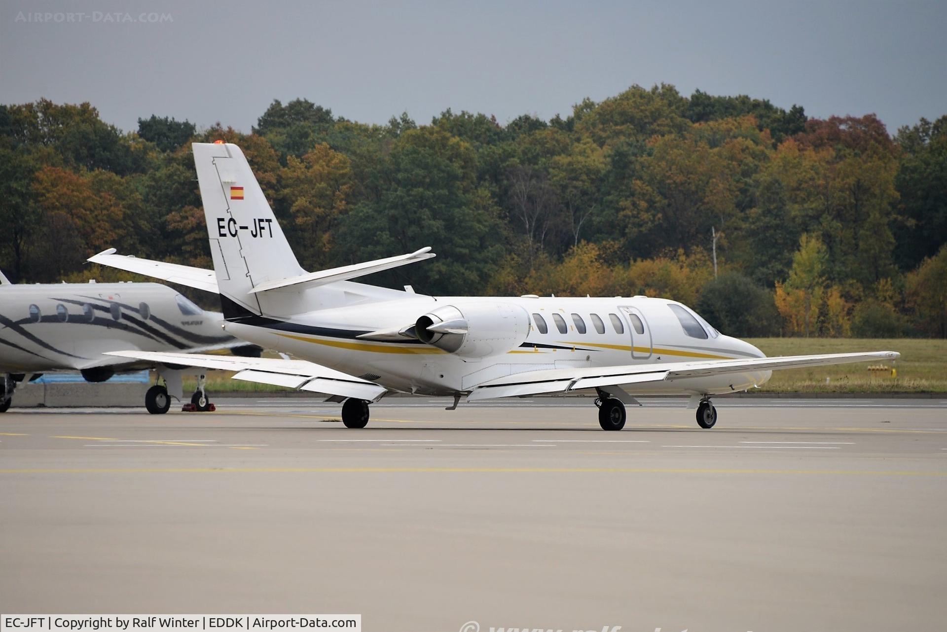 EC-JFT, 1999 Cessna 560 Citation V C/N 560-0506, Cessna 560 Citation Ultra - WNR Wondair on Demand Aviation - 560-0506 - EC-JFT - 28.10.2016 - CGN