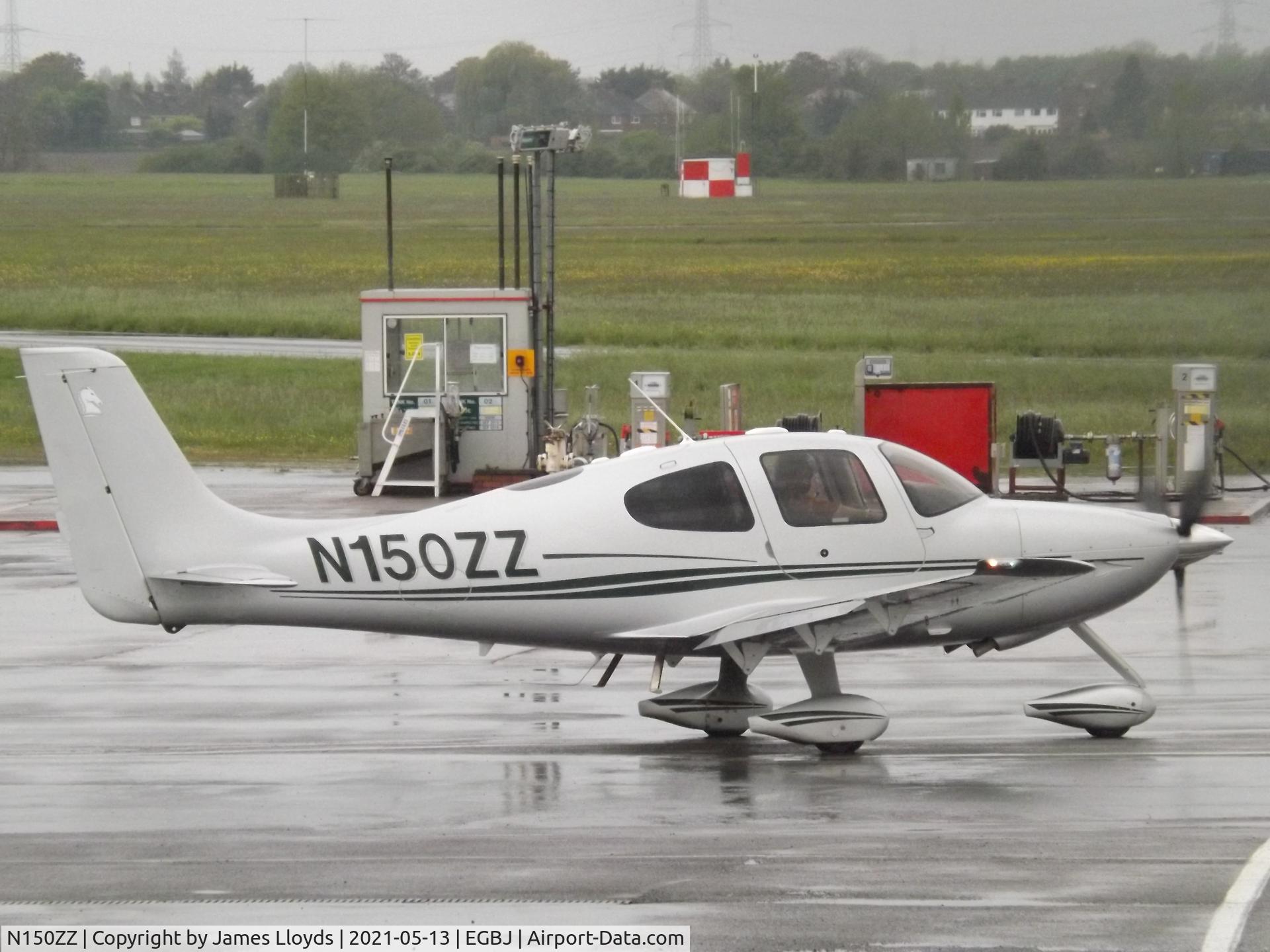 N150ZZ, 2007 Cirrus SR22 C/N 2609, At Gloucestershire Airport.