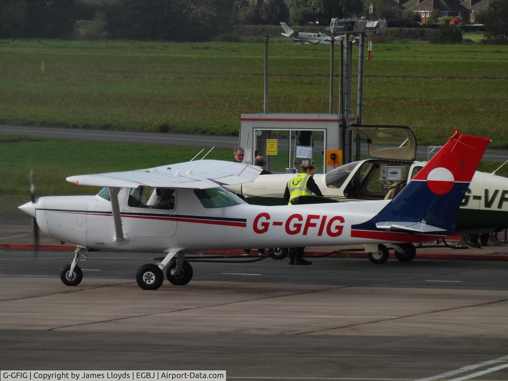 G-GFIG, 1978 Cessna 152 C/N 152-81625, At Gloucestershire Airport.