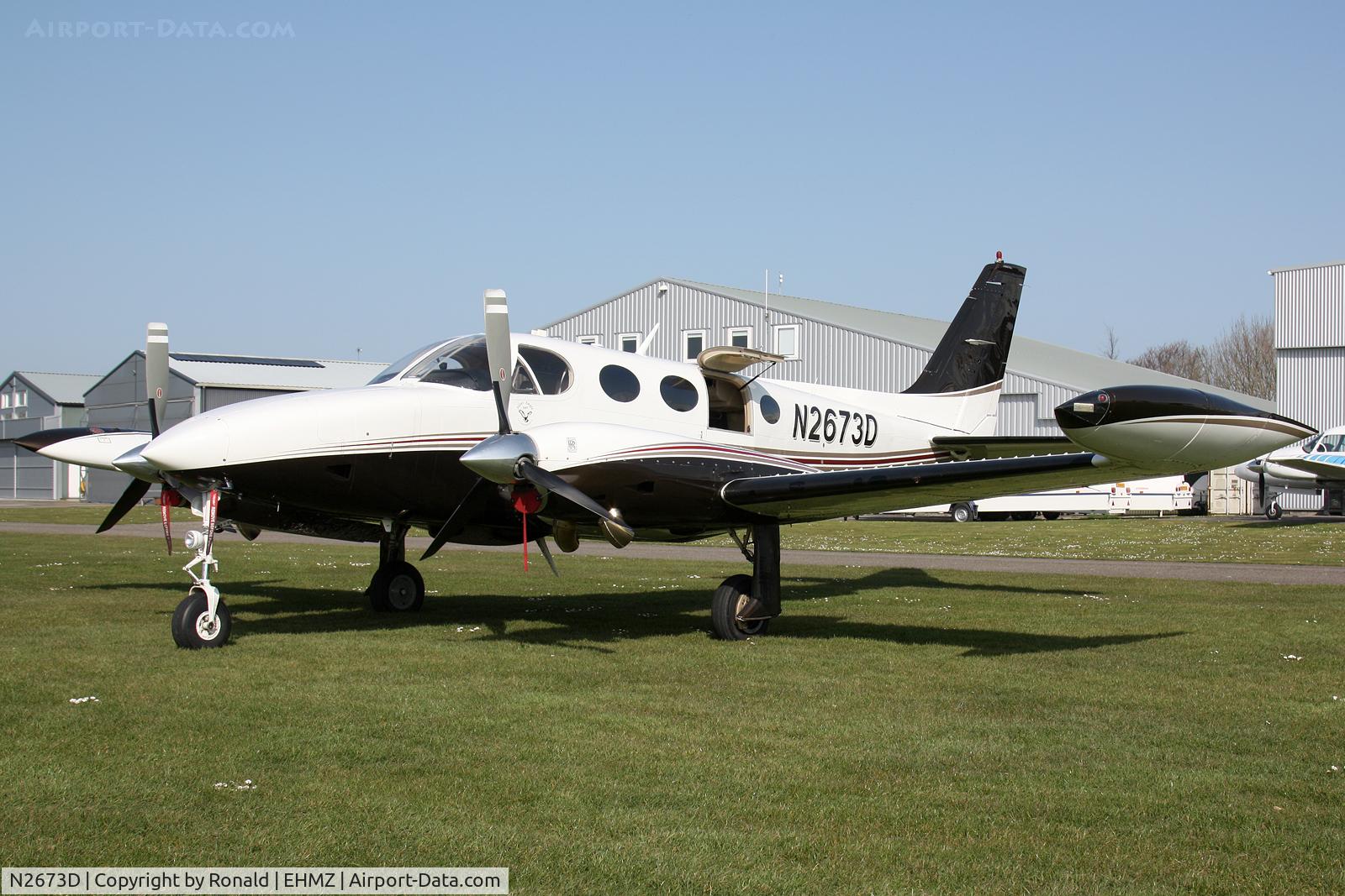 N2673D, 1979 Cessna 340A C/N 340A0755, at ehmz