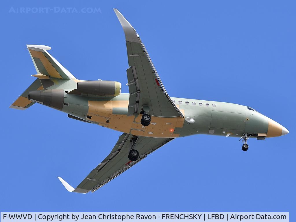 F-WWVD, 2020 Dassault Falcon 7X C/N 99, MEDOC 03
