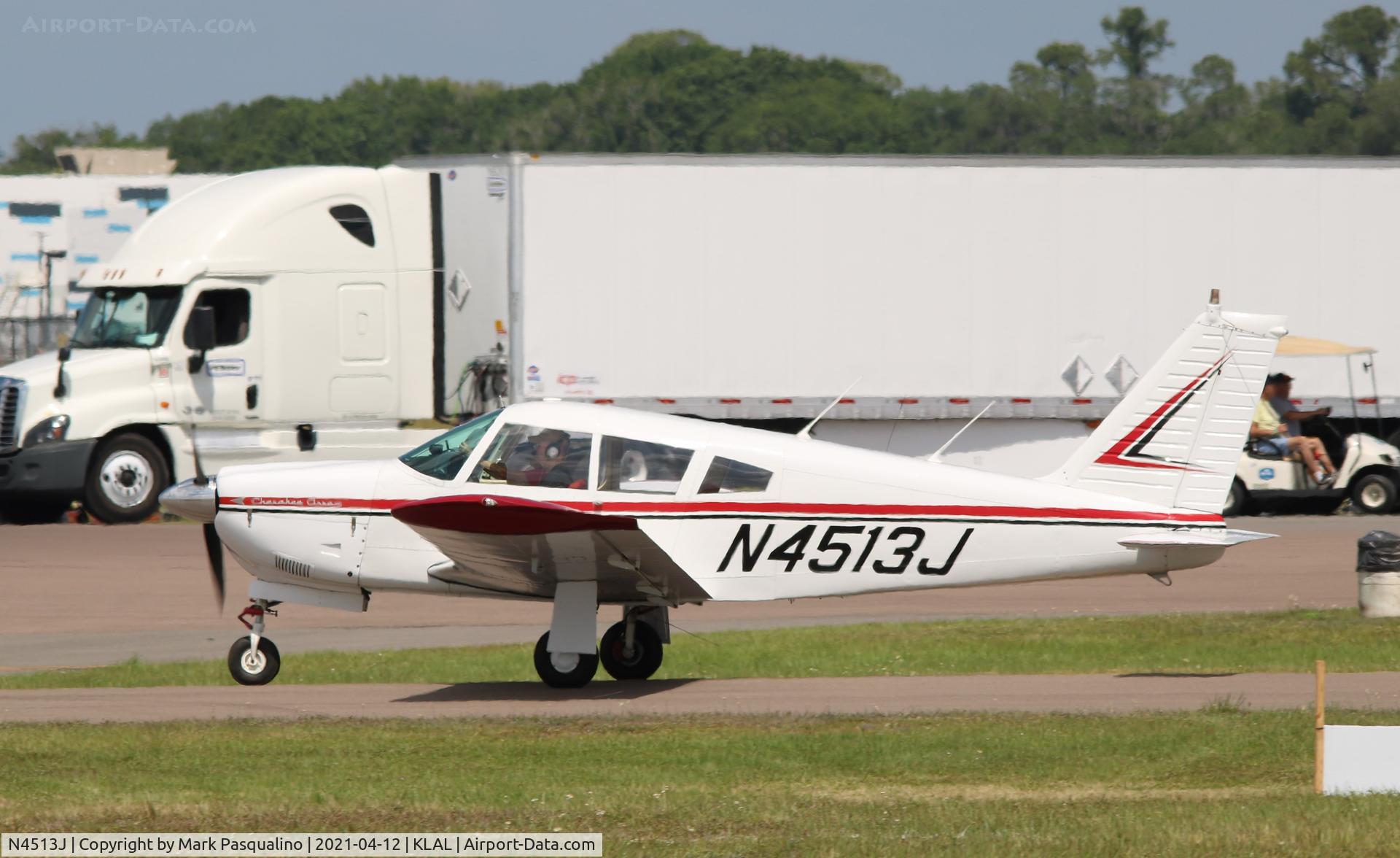 N4513J, 1968 Piper PA-28R-180 Cherokee Arrow C/N 28R-30370, Piper PA-28R-180