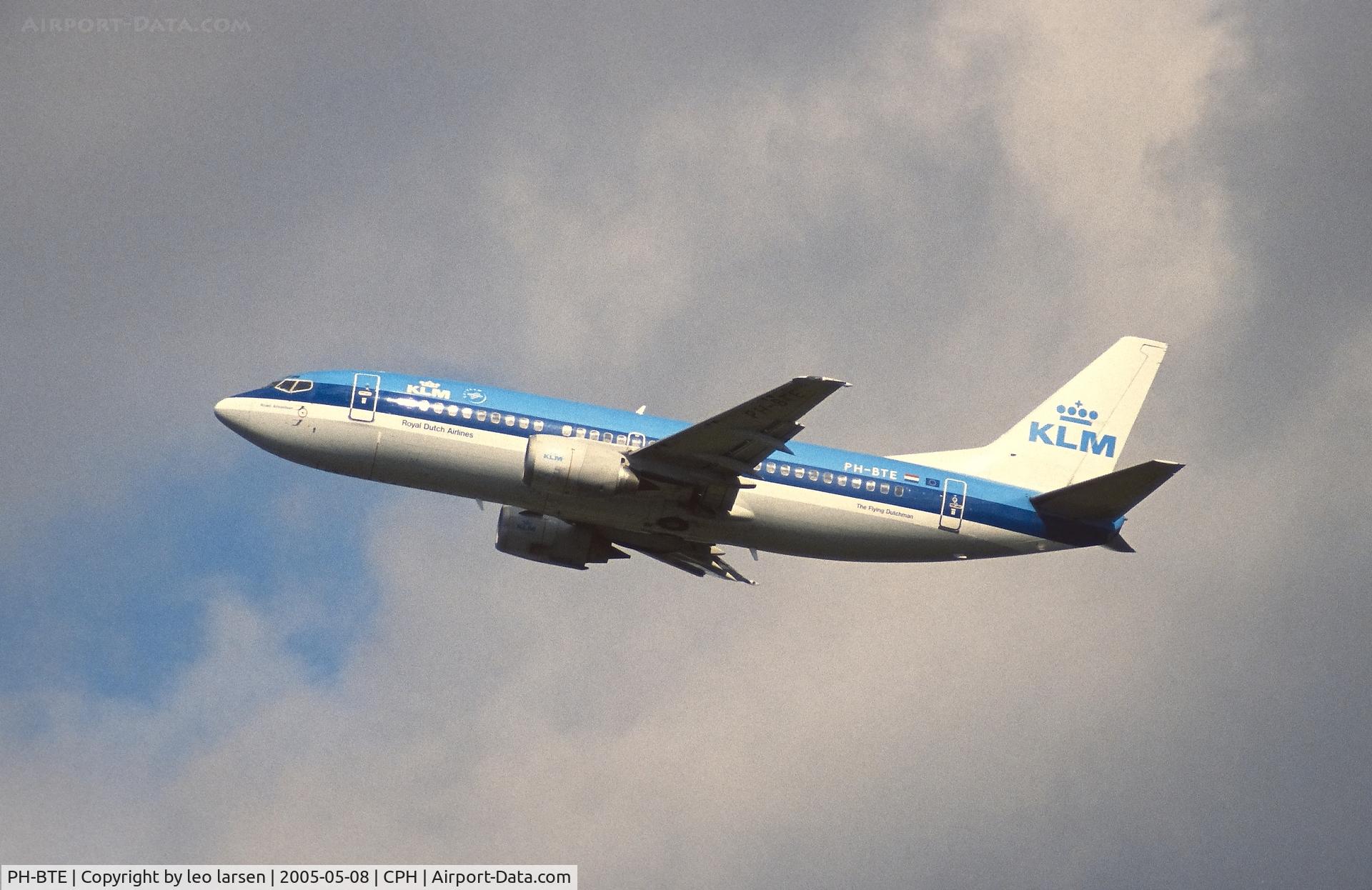 PH-BTE, 1993 Boeing 737-306 C/N 27421, Copenhagen 8.5.2005